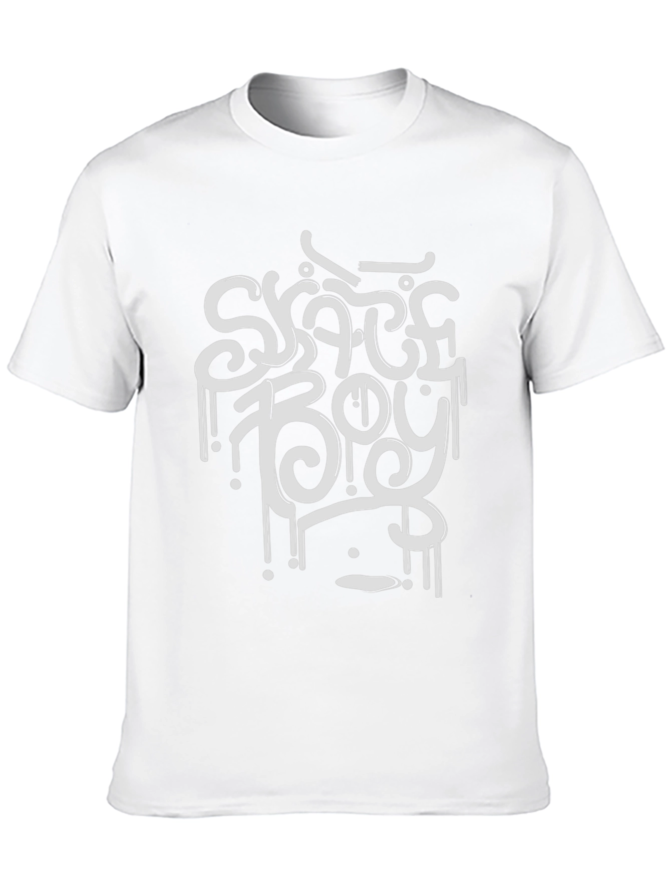 Skate Boy Black Graphic Tee