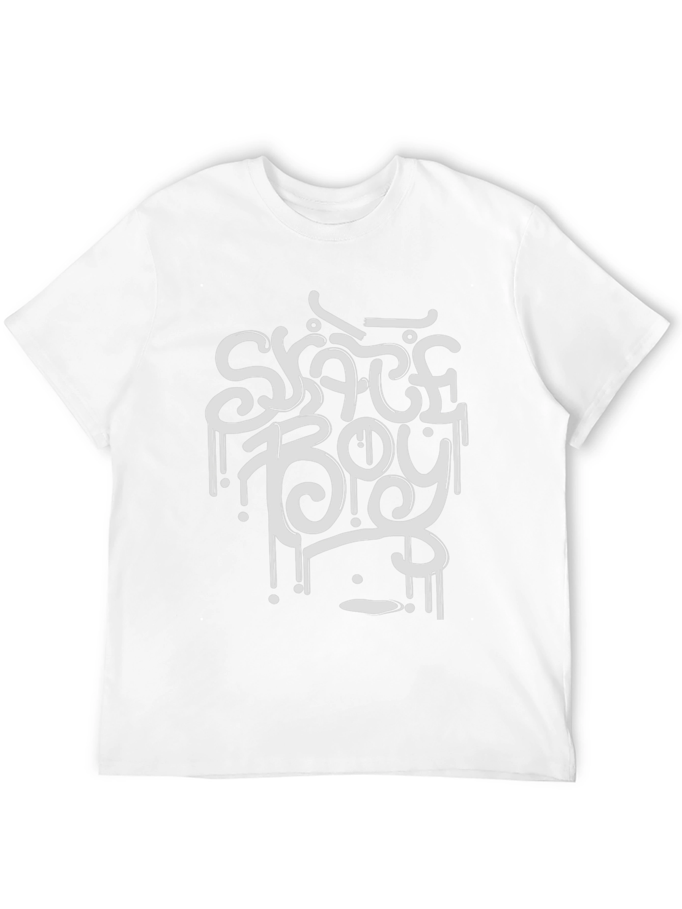 Skate Boy Black Graphic Tee