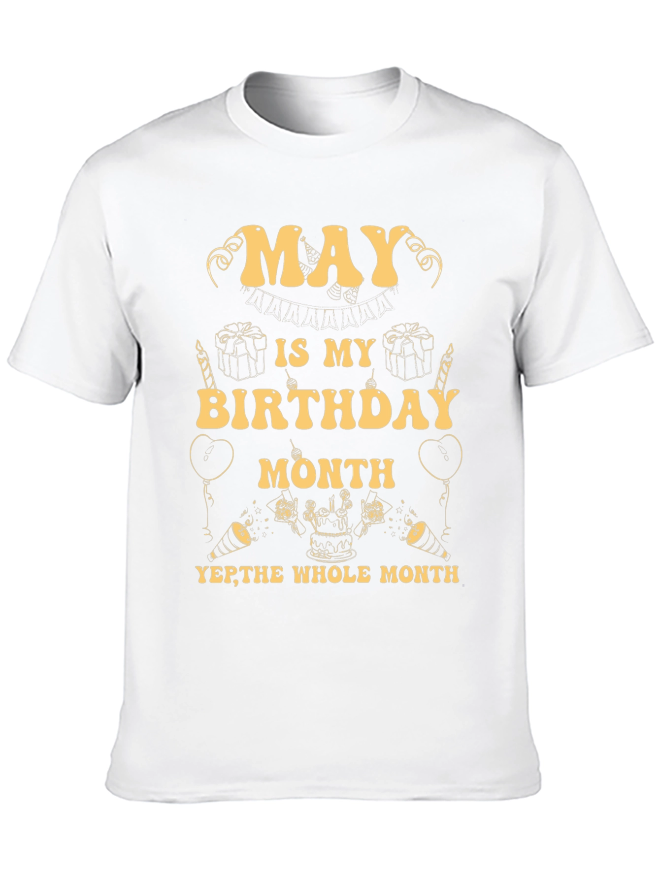 May Birthday Month Graphic T-Shirt