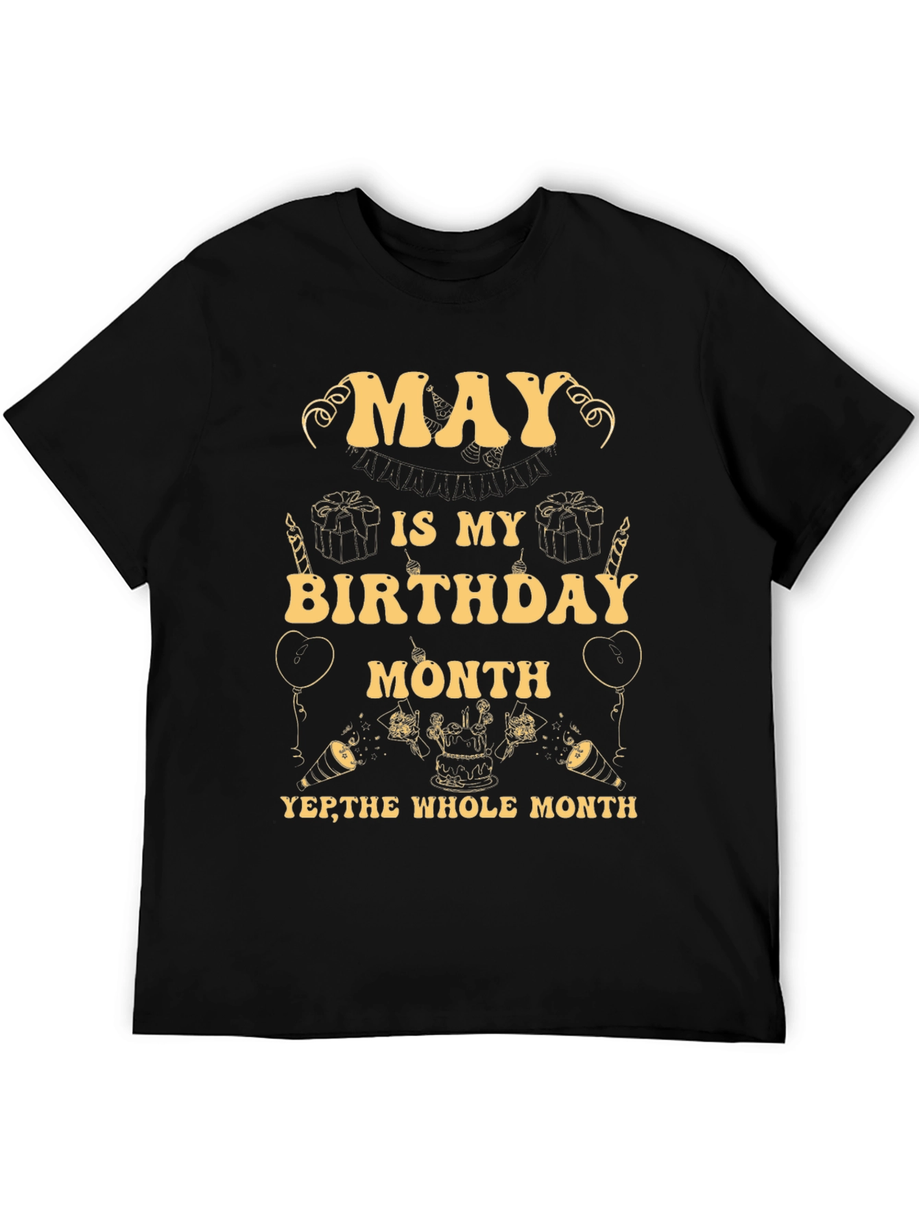 May Birthday Month Graphic T-Shirt