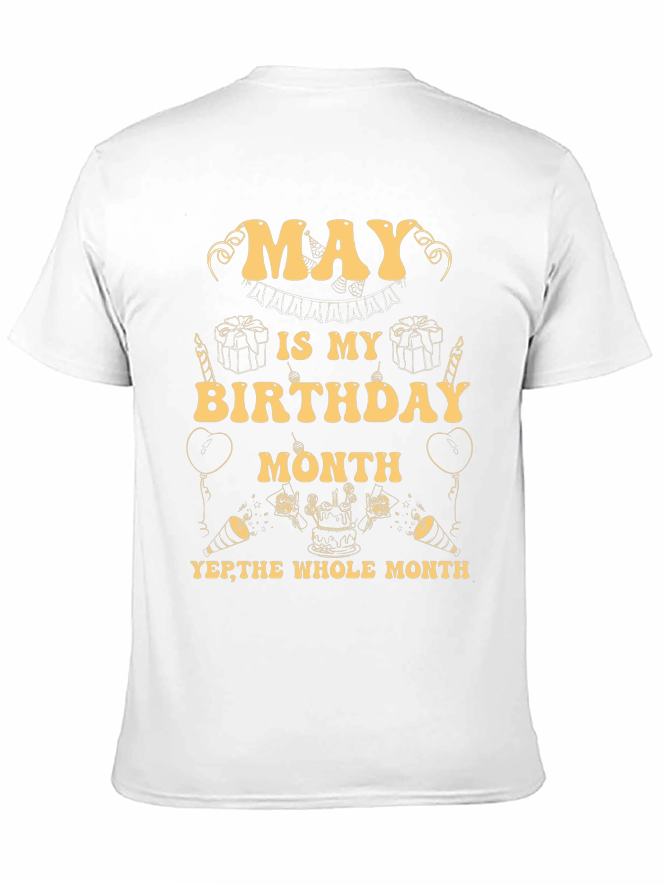 May Birthday Month Graphic T-Shirt