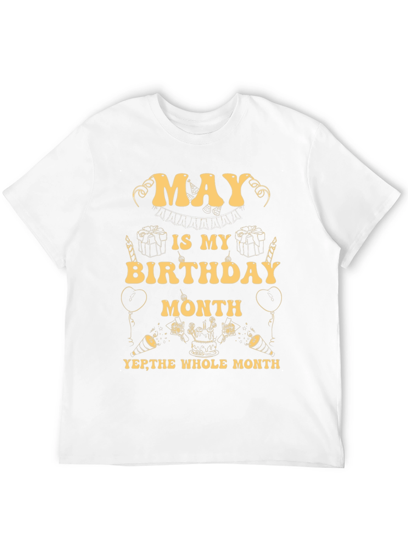 May Birthday Month Graphic T-Shirt