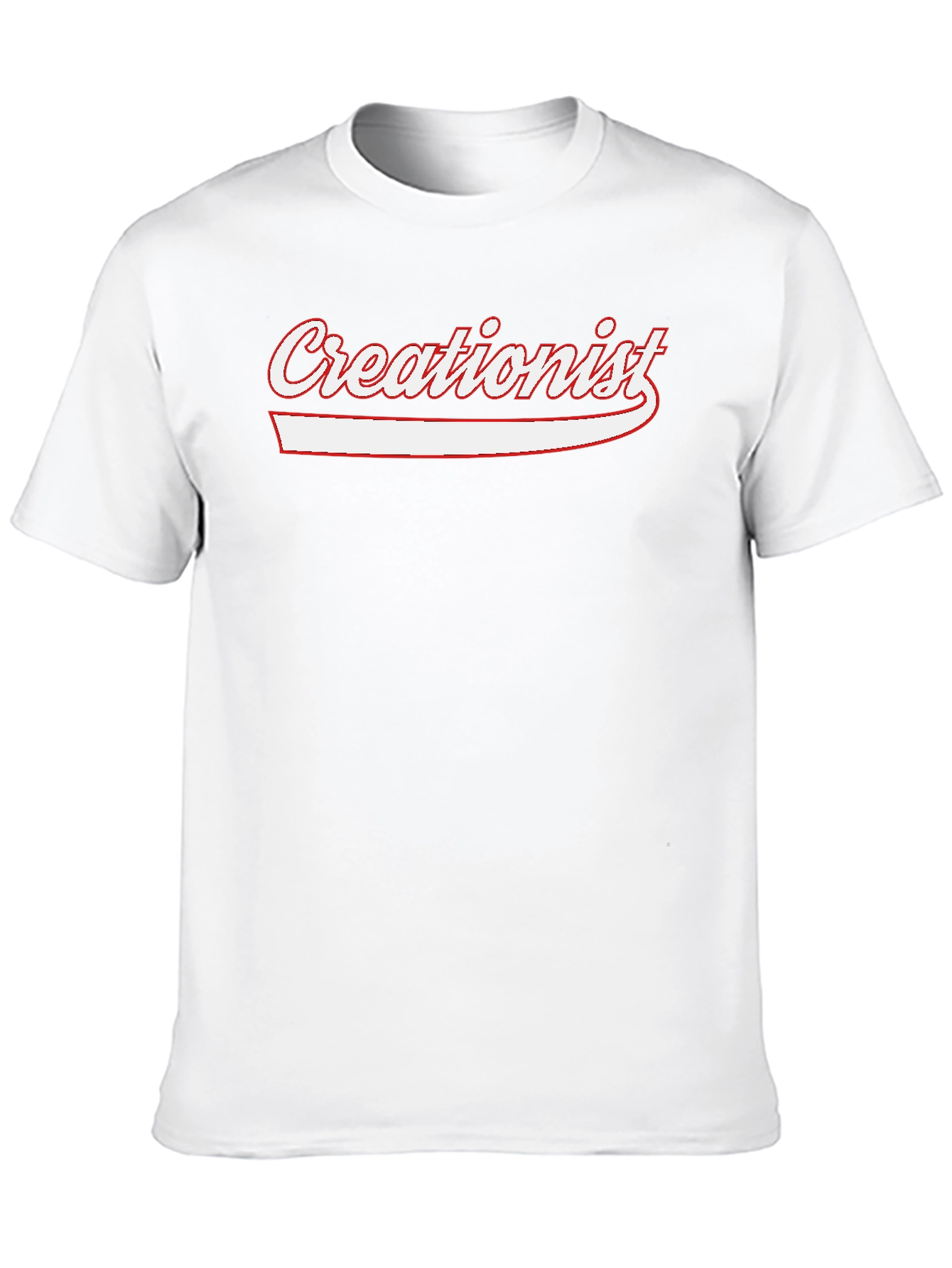 Creationist T-Shirt - Black Cotton Graphic Tee