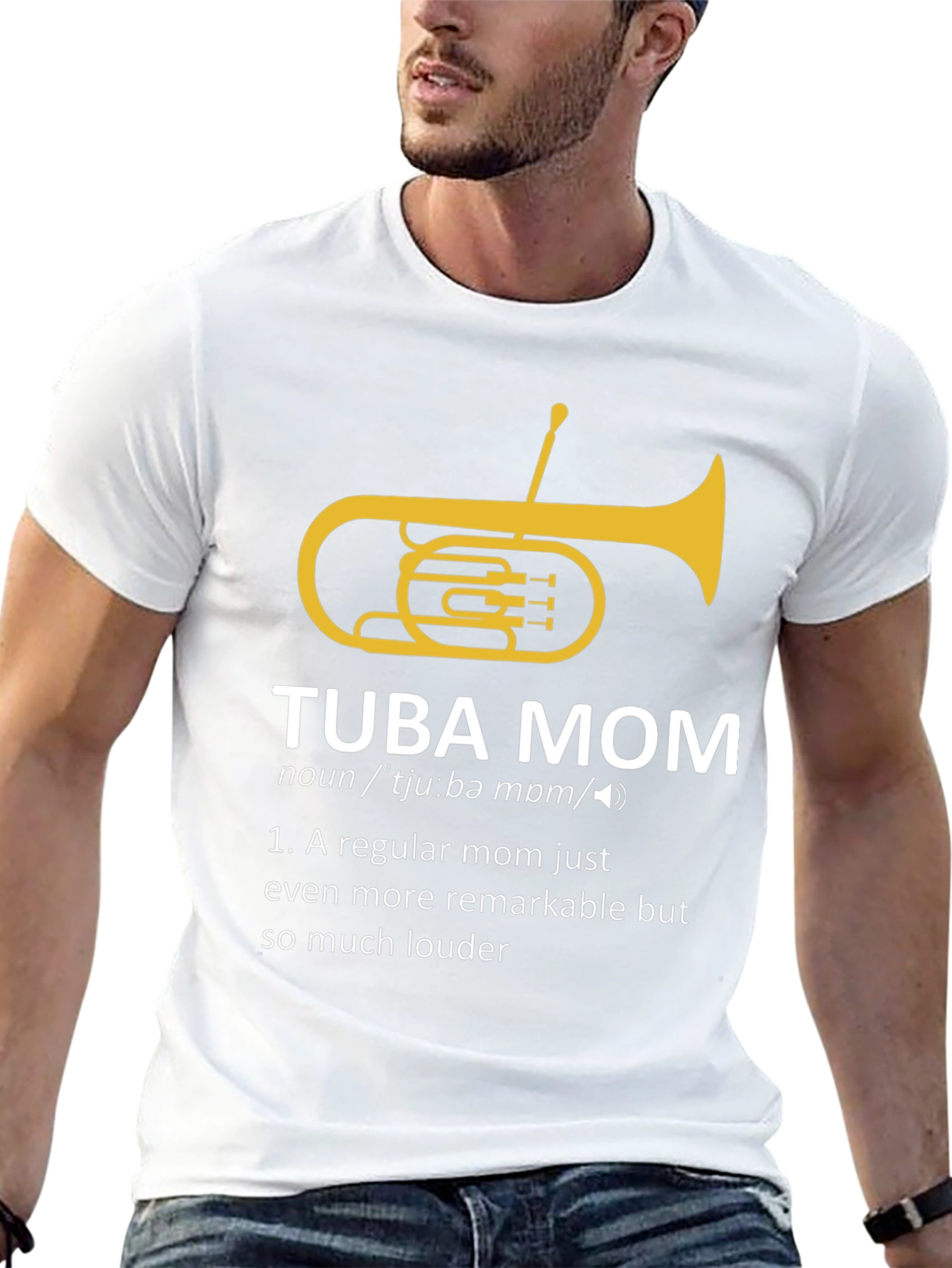 Tuba Mom Graphic T-Shirt