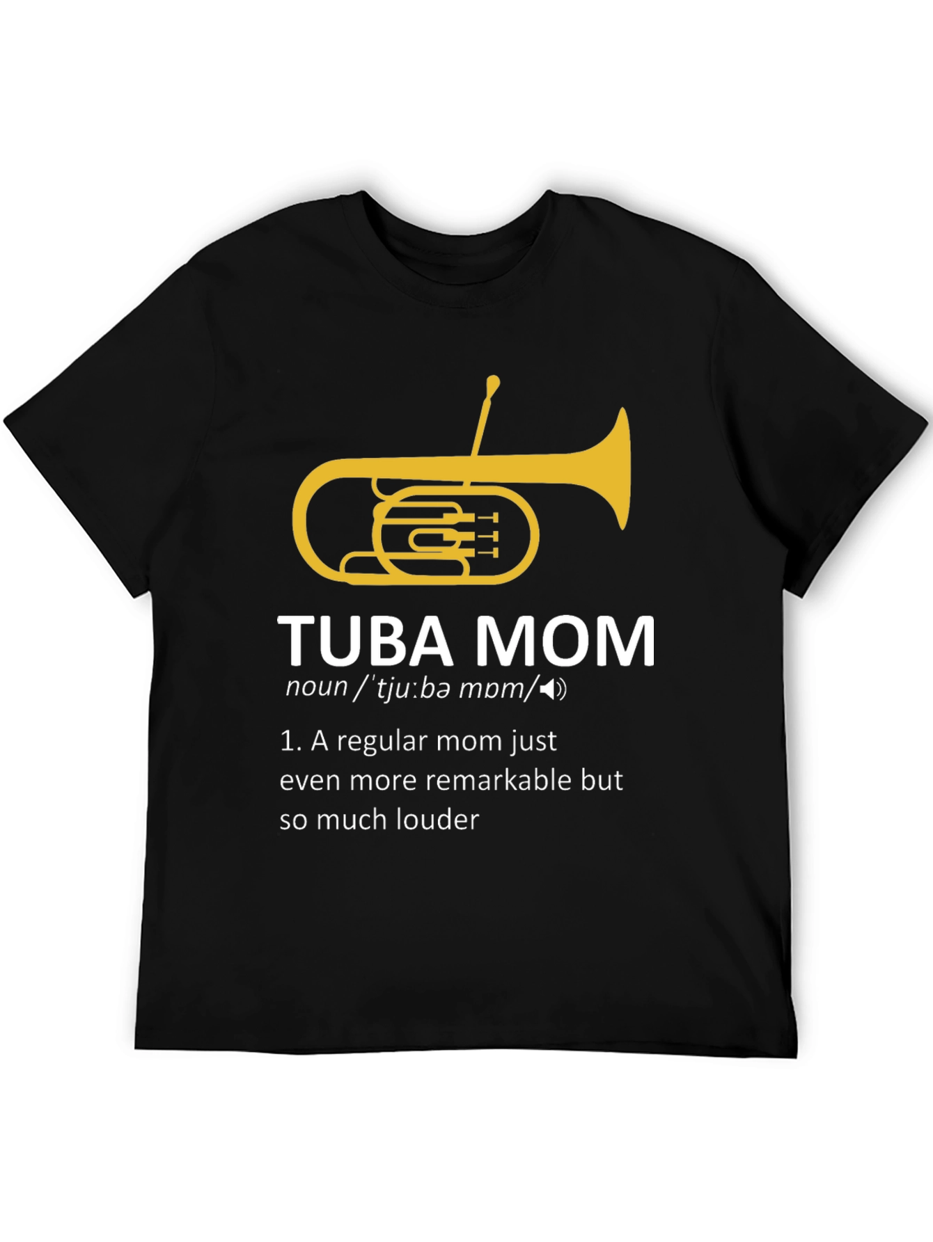 Tuba Mom Graphic T-Shirt