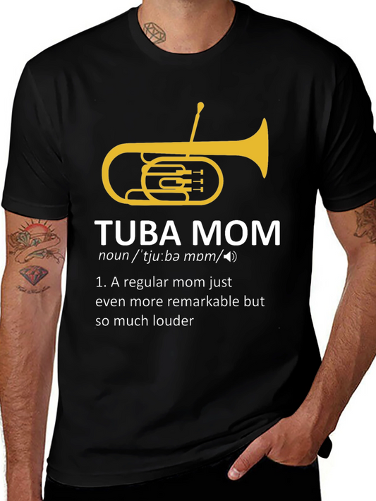 Tuba Mom Graphic T-Shirt