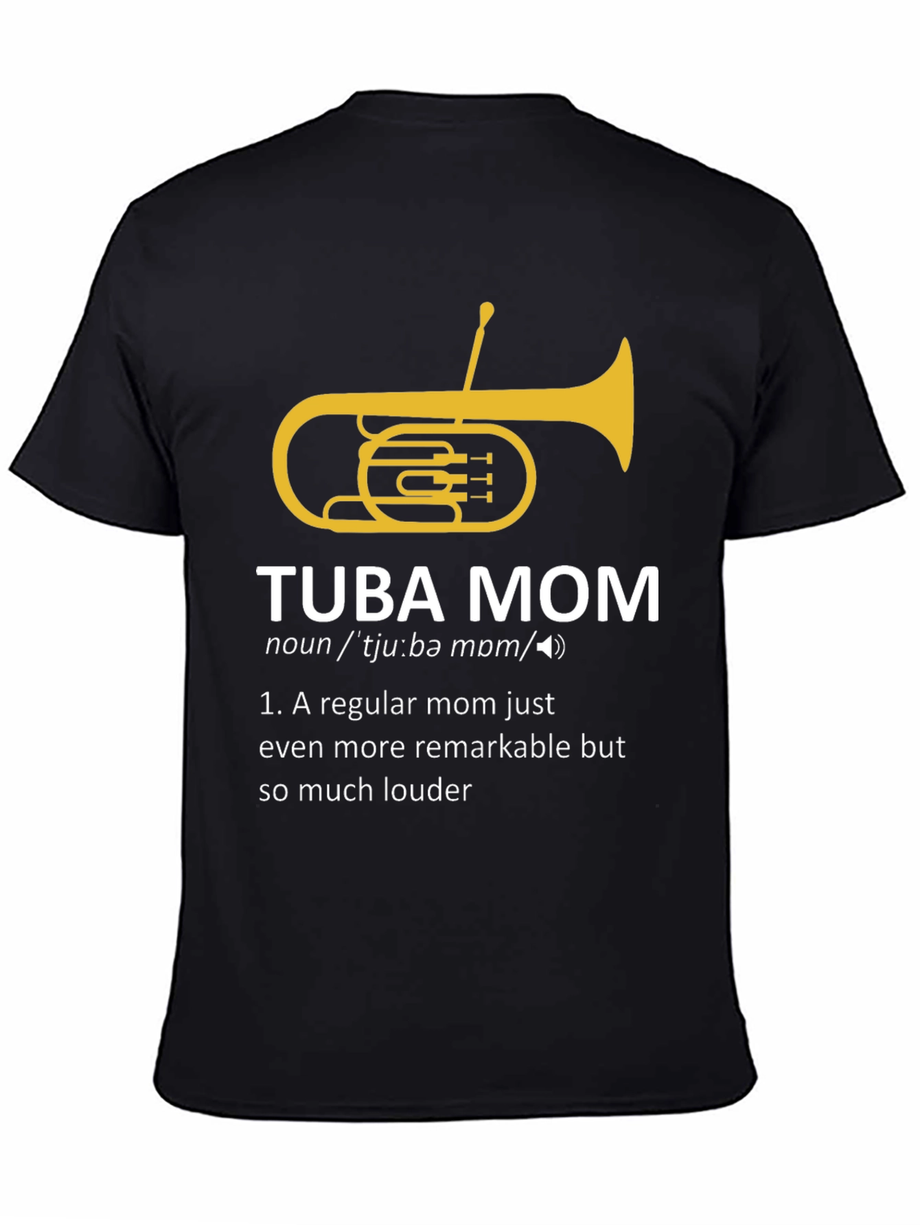 Tuba Mom Graphic T-Shirt