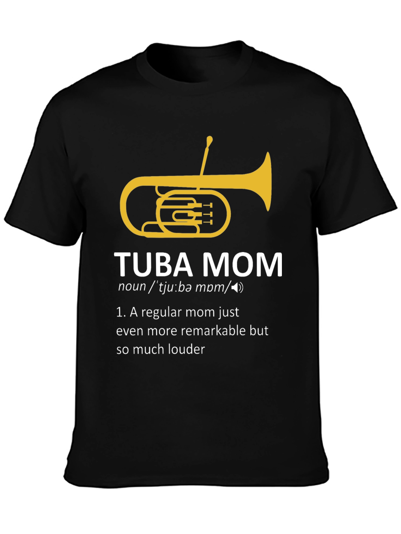 Tuba Mom Graphic T-Shirt