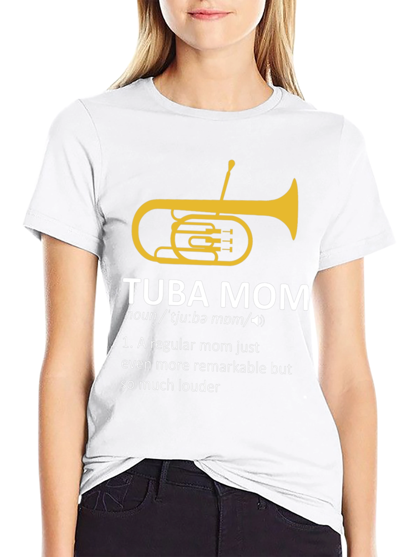 Tuba Mom Graphic T-Shirt