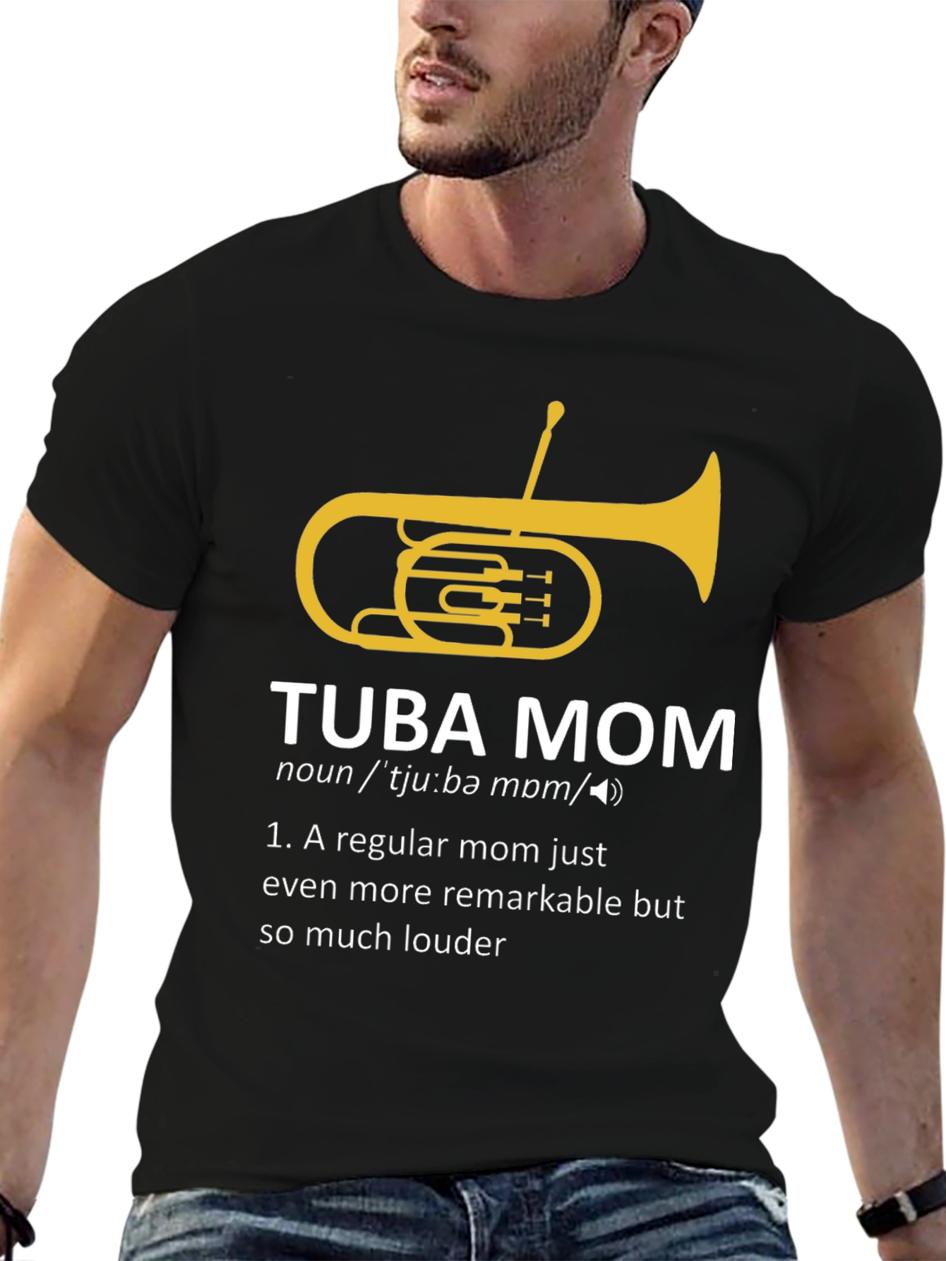 Tuba Mom Graphic T-Shirt