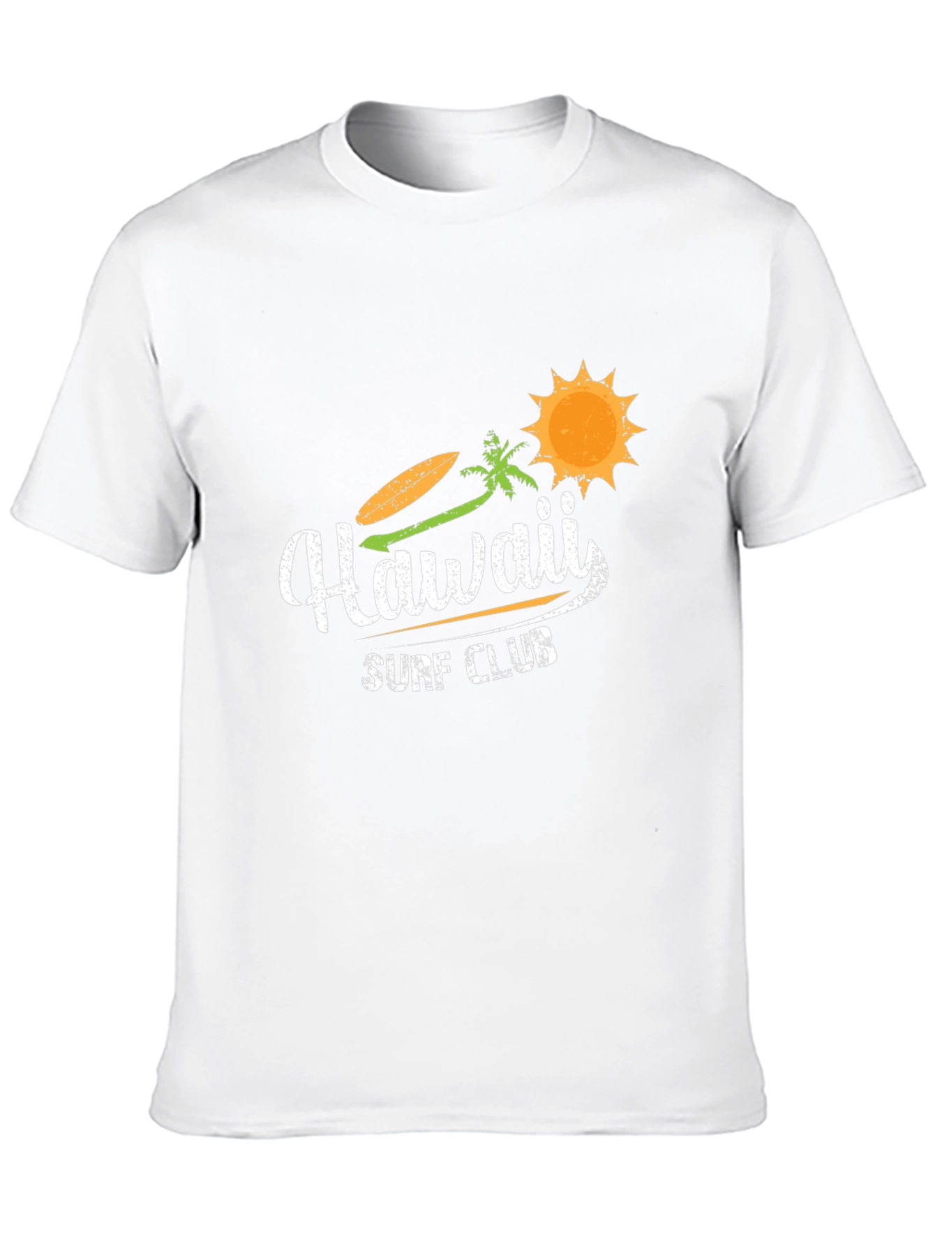Hawaii Surf Club Black Graphic Tee