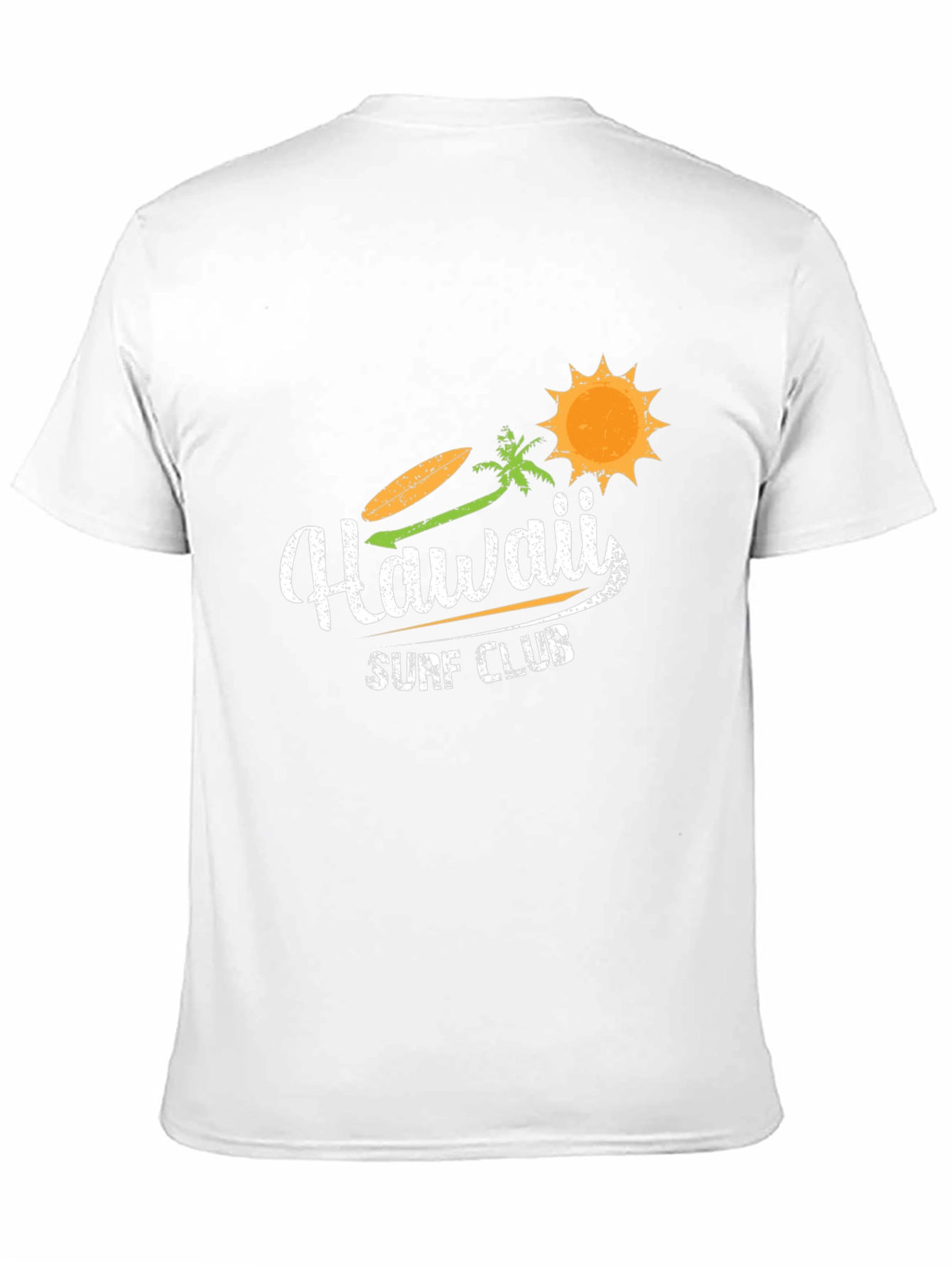 Hawaii Surf Club Black Graphic Tee