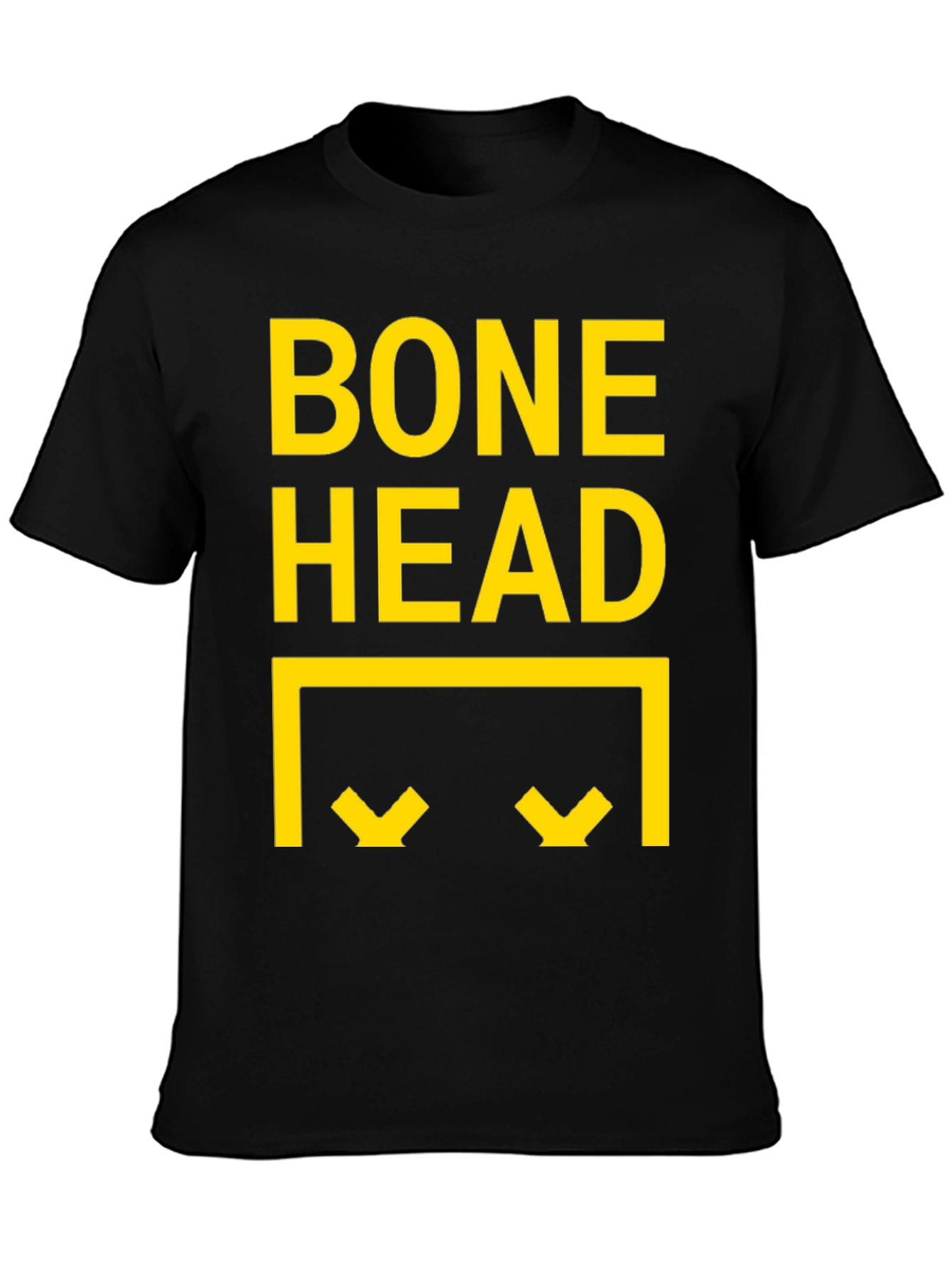 Bone Head Graphic Tee - Black