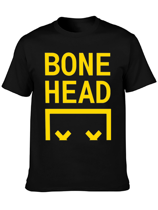 Bone Head Graphic Tee - Black