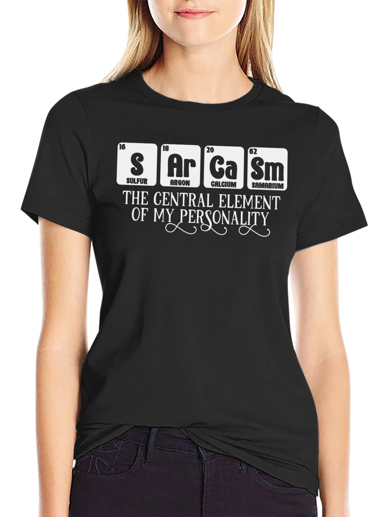Sarcasm Element T-Shirt - Funny Personality Tee