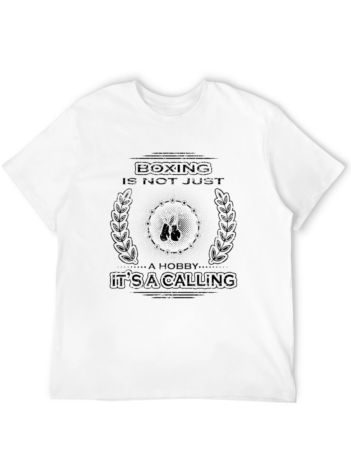 Boxing Is A Calling Black T-Shirt