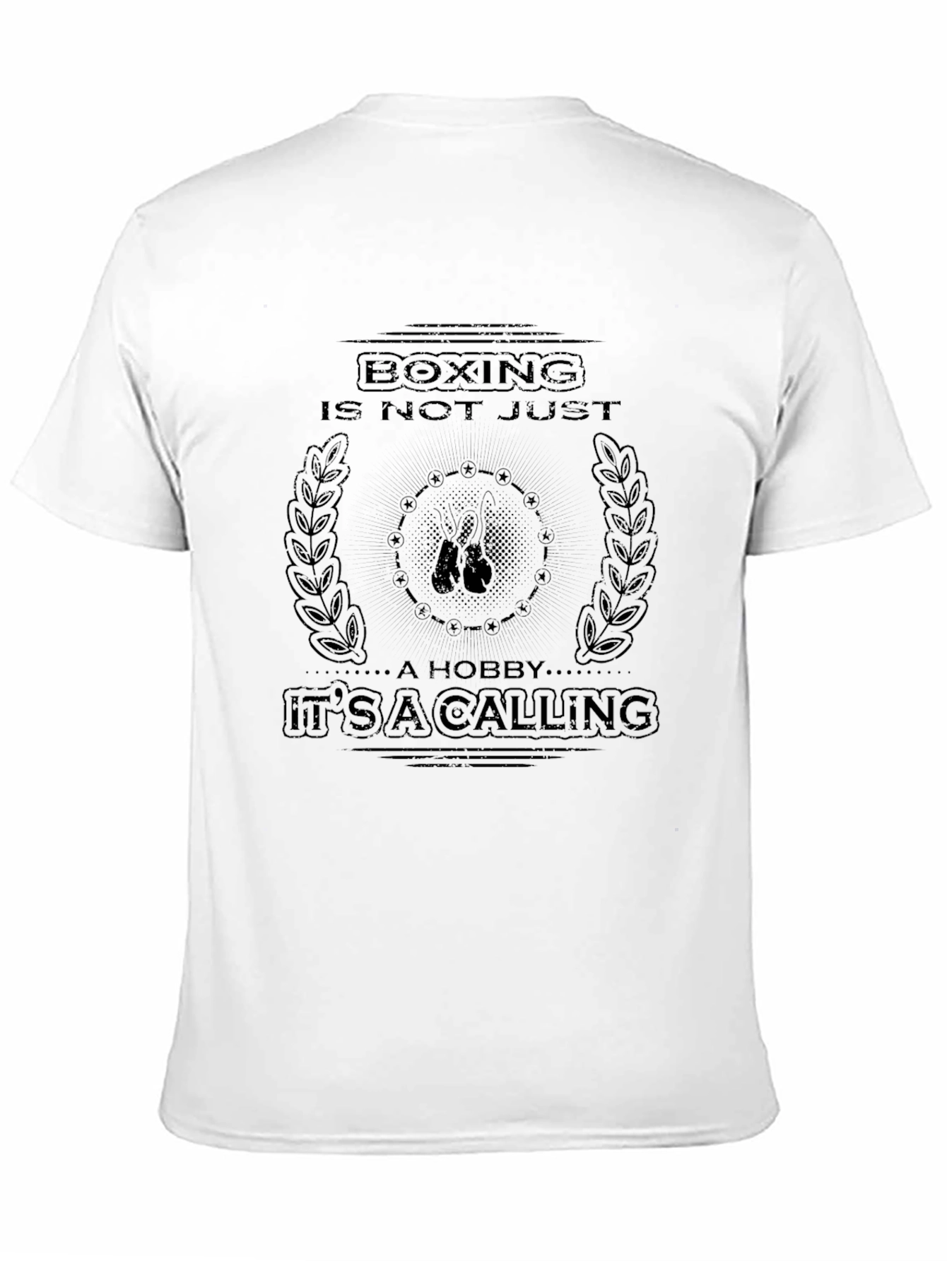 Boxing Is A Calling Black T-Shirt