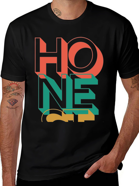Modern Graphic Tee - Abstract Design
