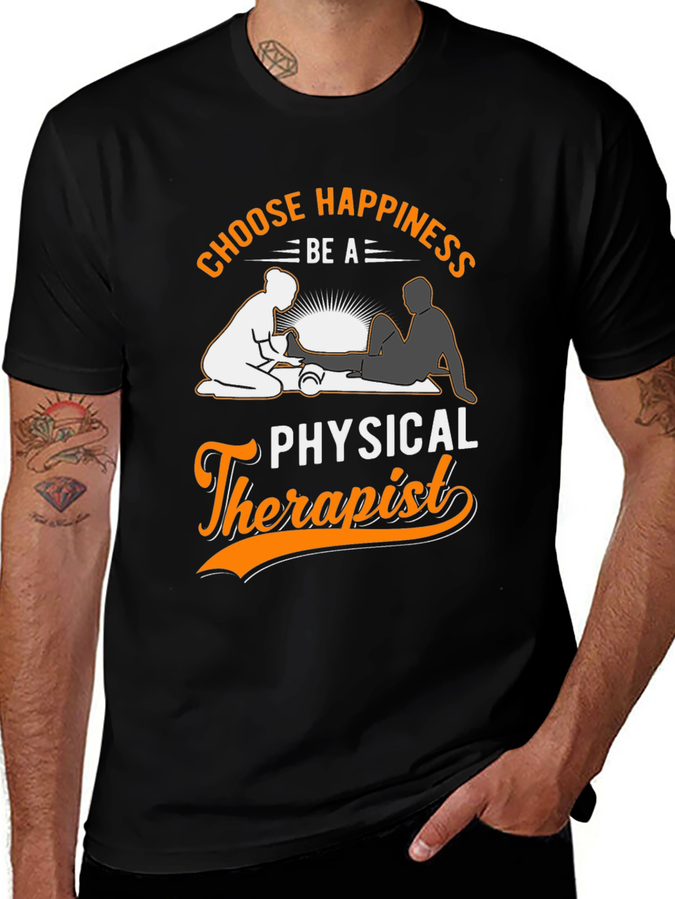Choose Happiness Physical Therapist T-Shirt