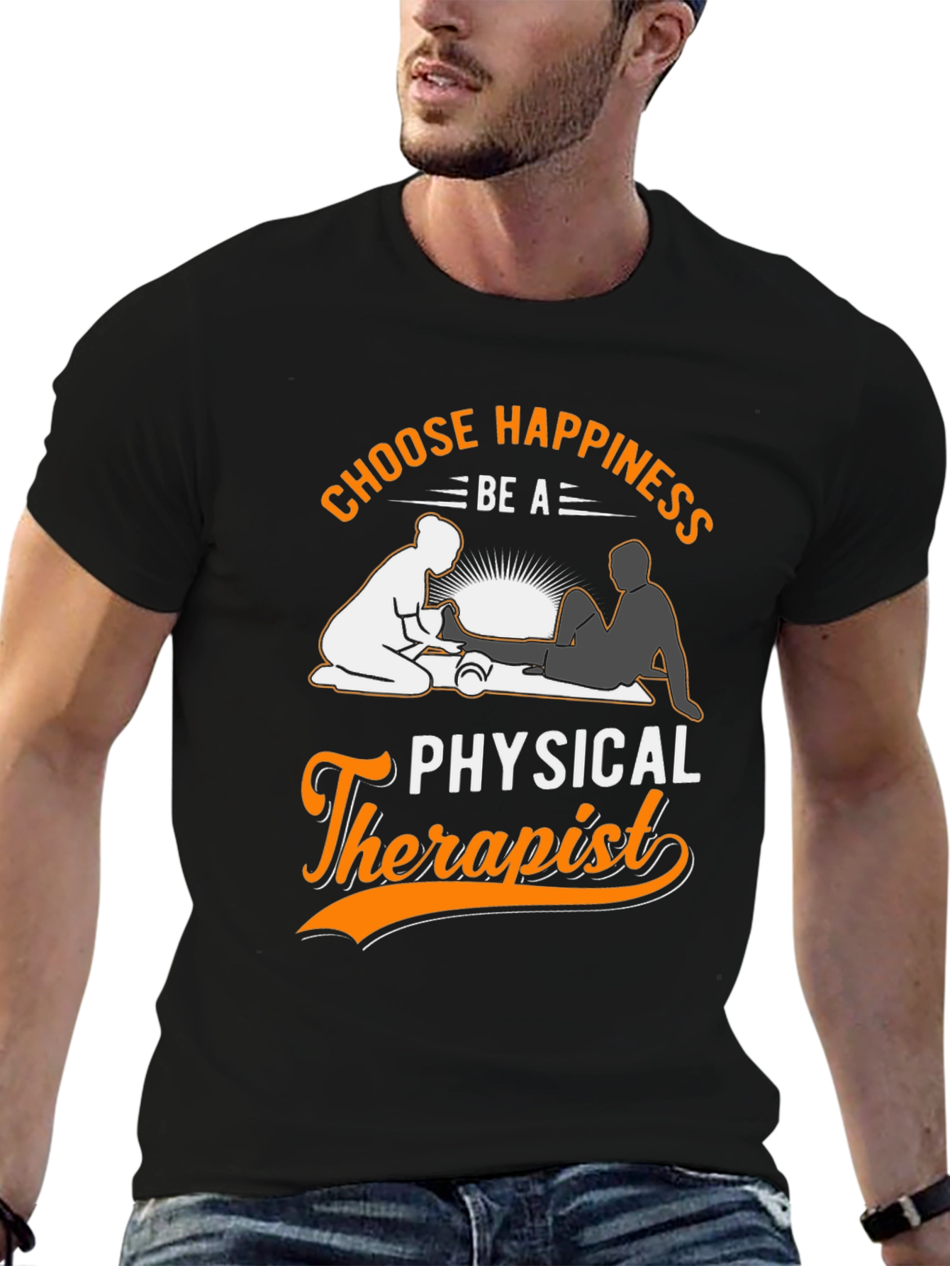 Choose Happiness Physical Therapist T-Shirt