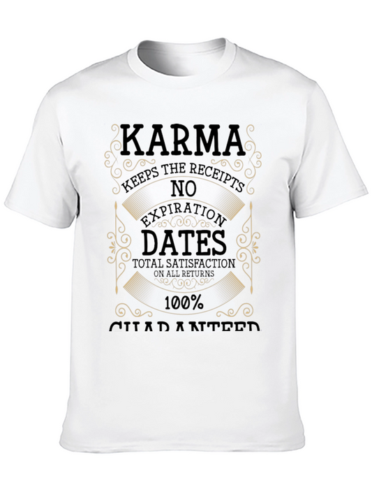 Karma Keeps the Receipts Graphic T-Shirt