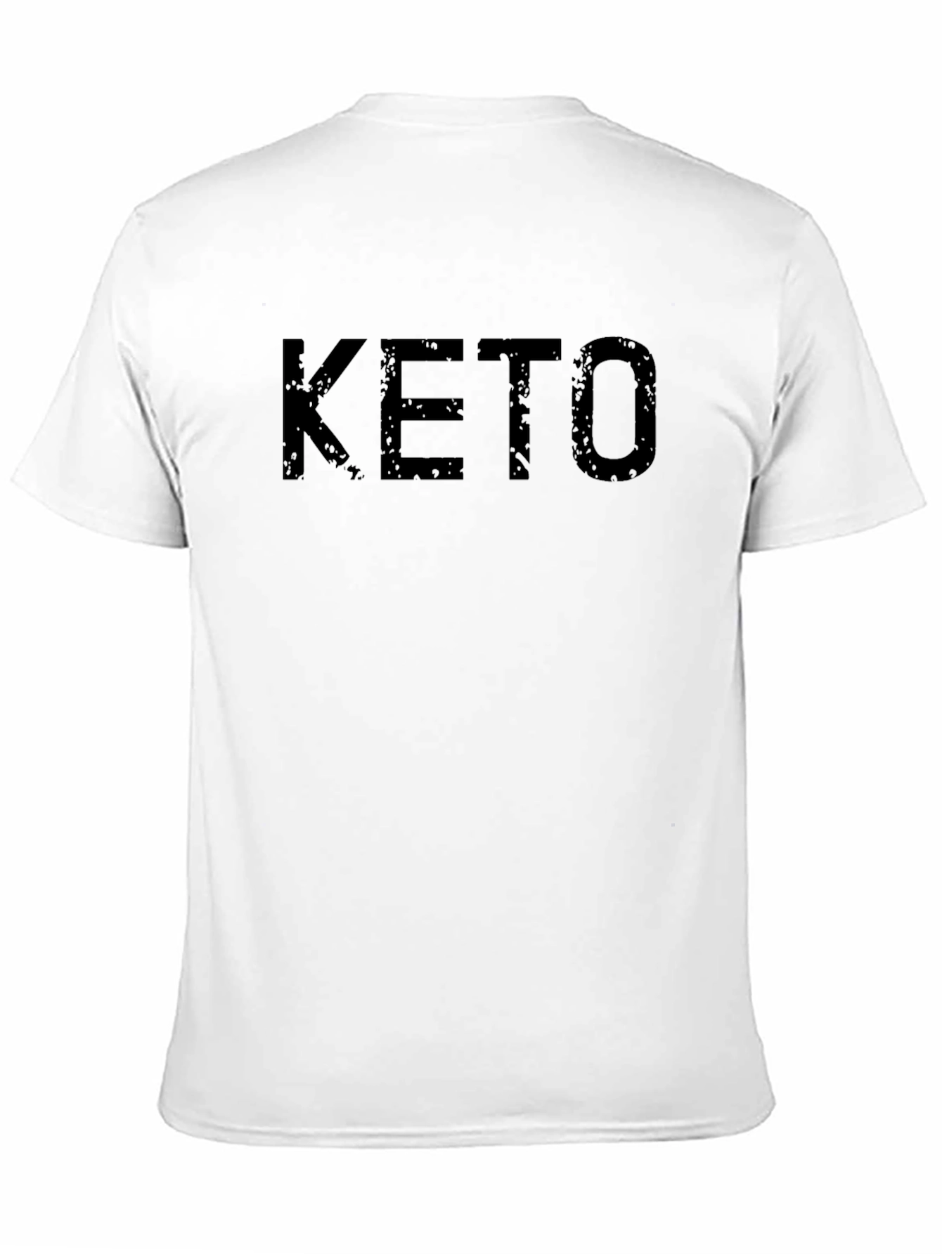 Keto Diet T-Shirt - Distressed Graphic Tee