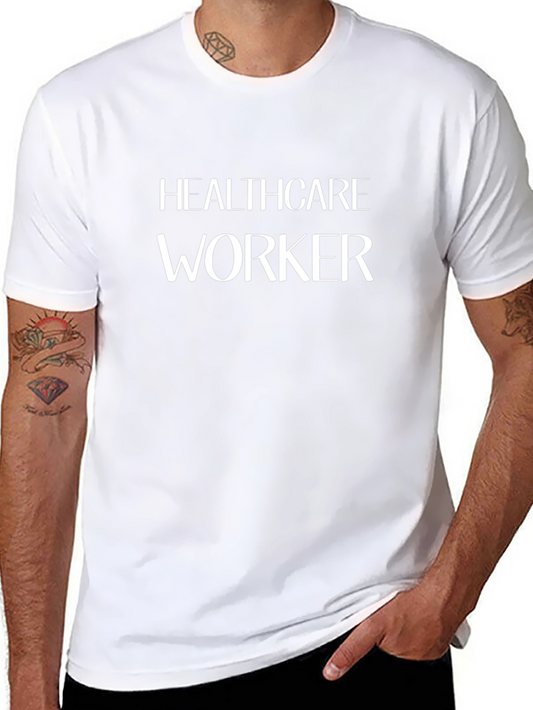 Healthcare Worker Graphic Tee - Unisex Black T-Shirt