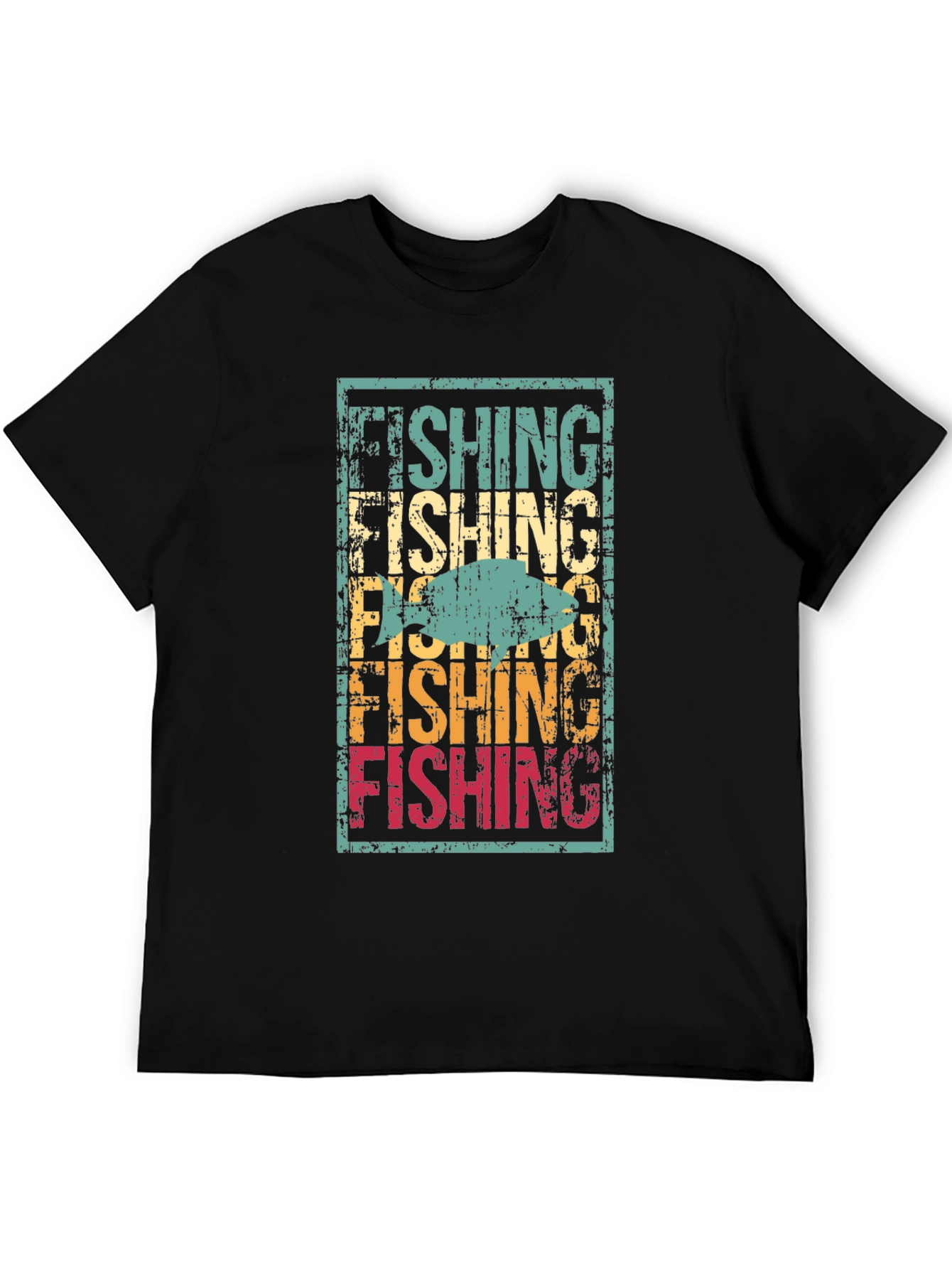 Fishing Retro T-Shirt