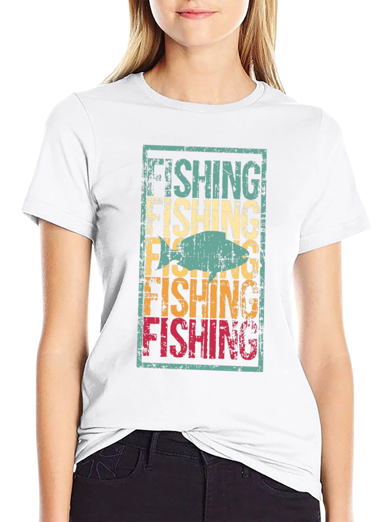 Fishing Retro T-Shirt