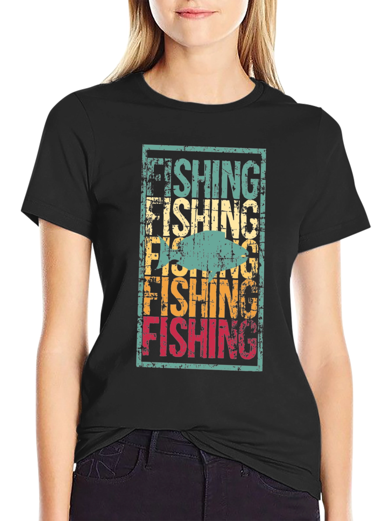 Fishing Retro T-Shirt