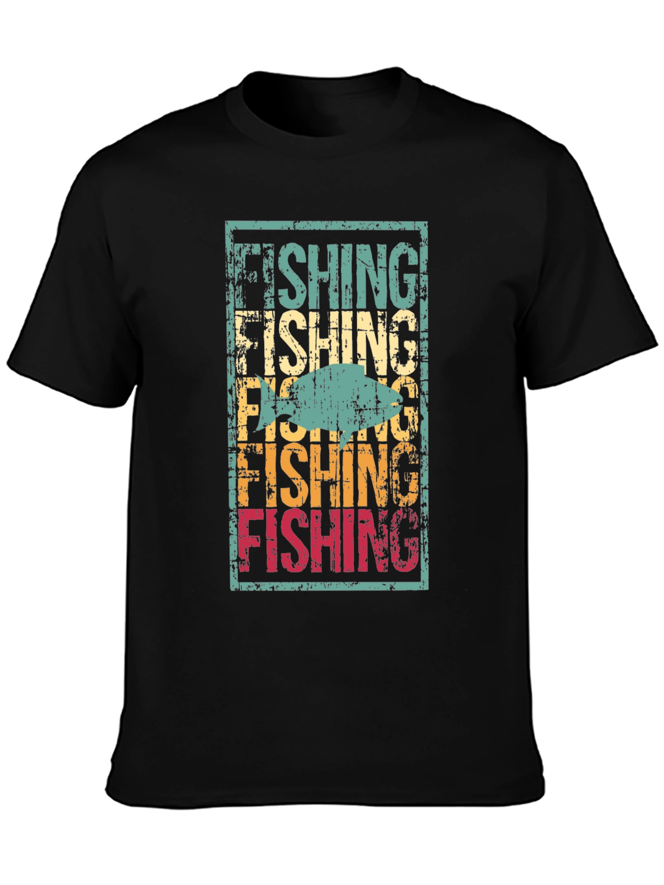 Fishing Retro T-Shirt