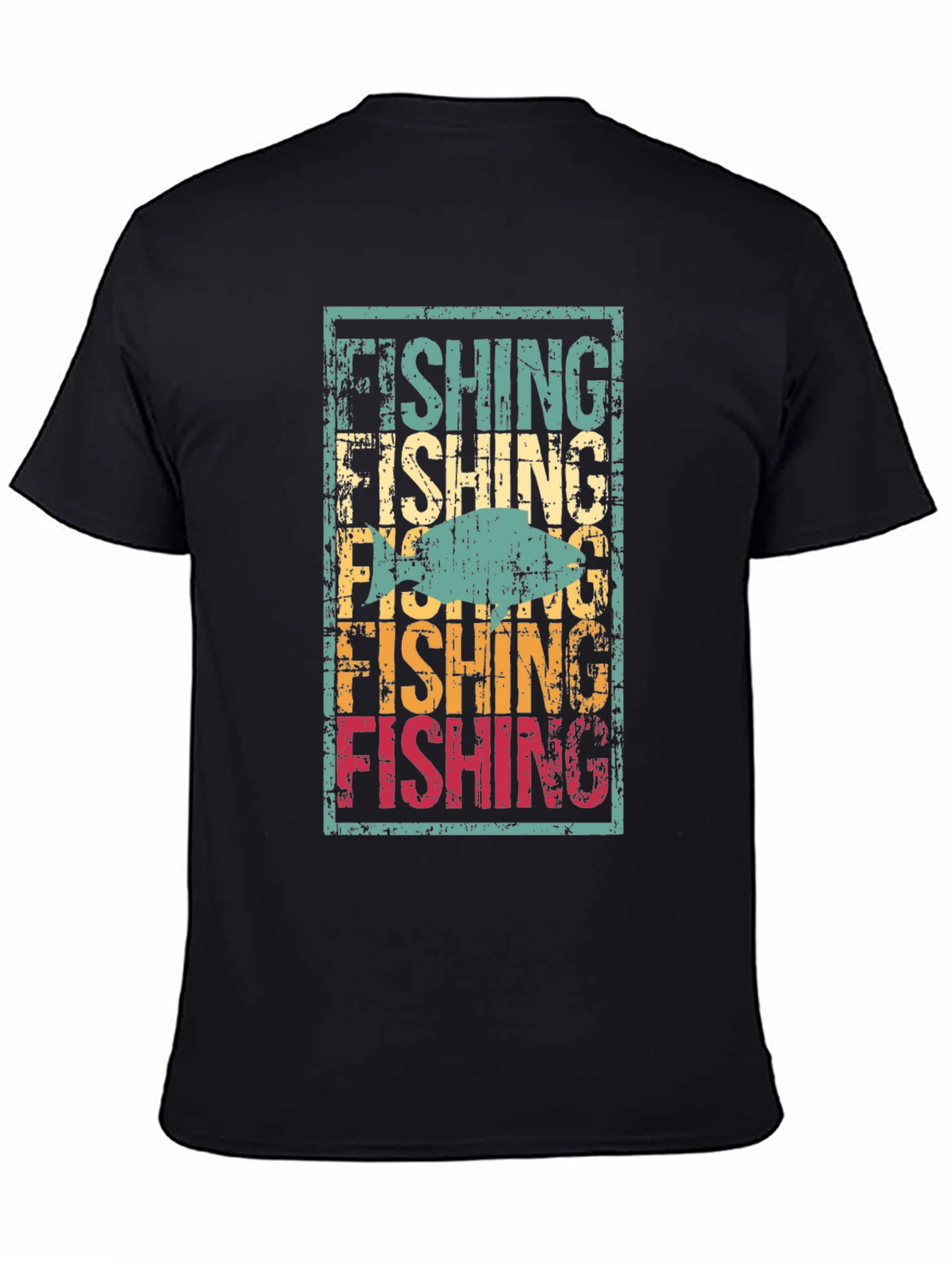 Fishing Retro T-Shirt