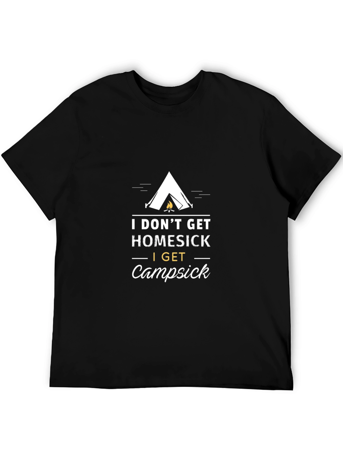 Campsick Graphic T-Shirt - Camping Humor