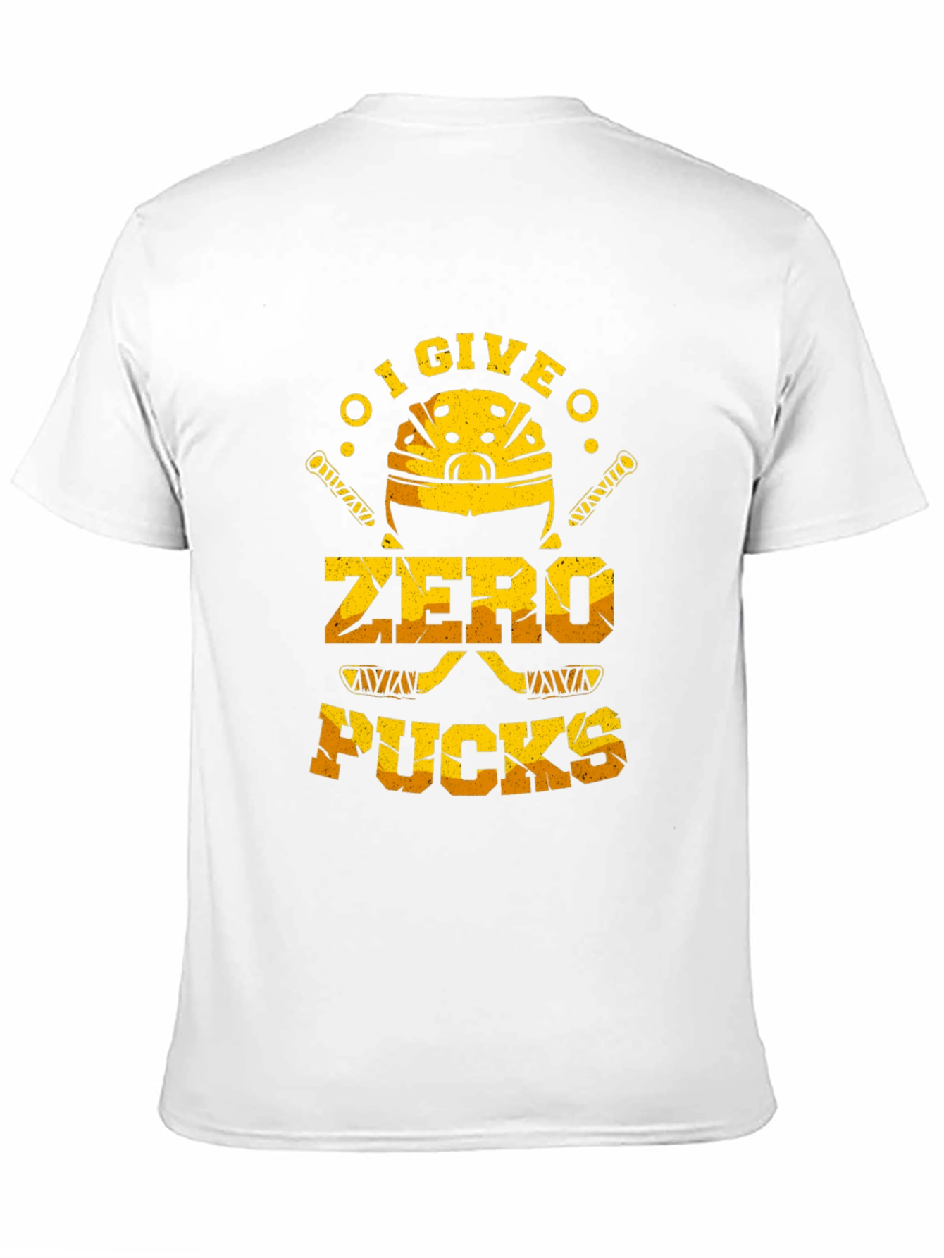 I Give Zero Pucks T-Shirt - Hockey Fan Apparel