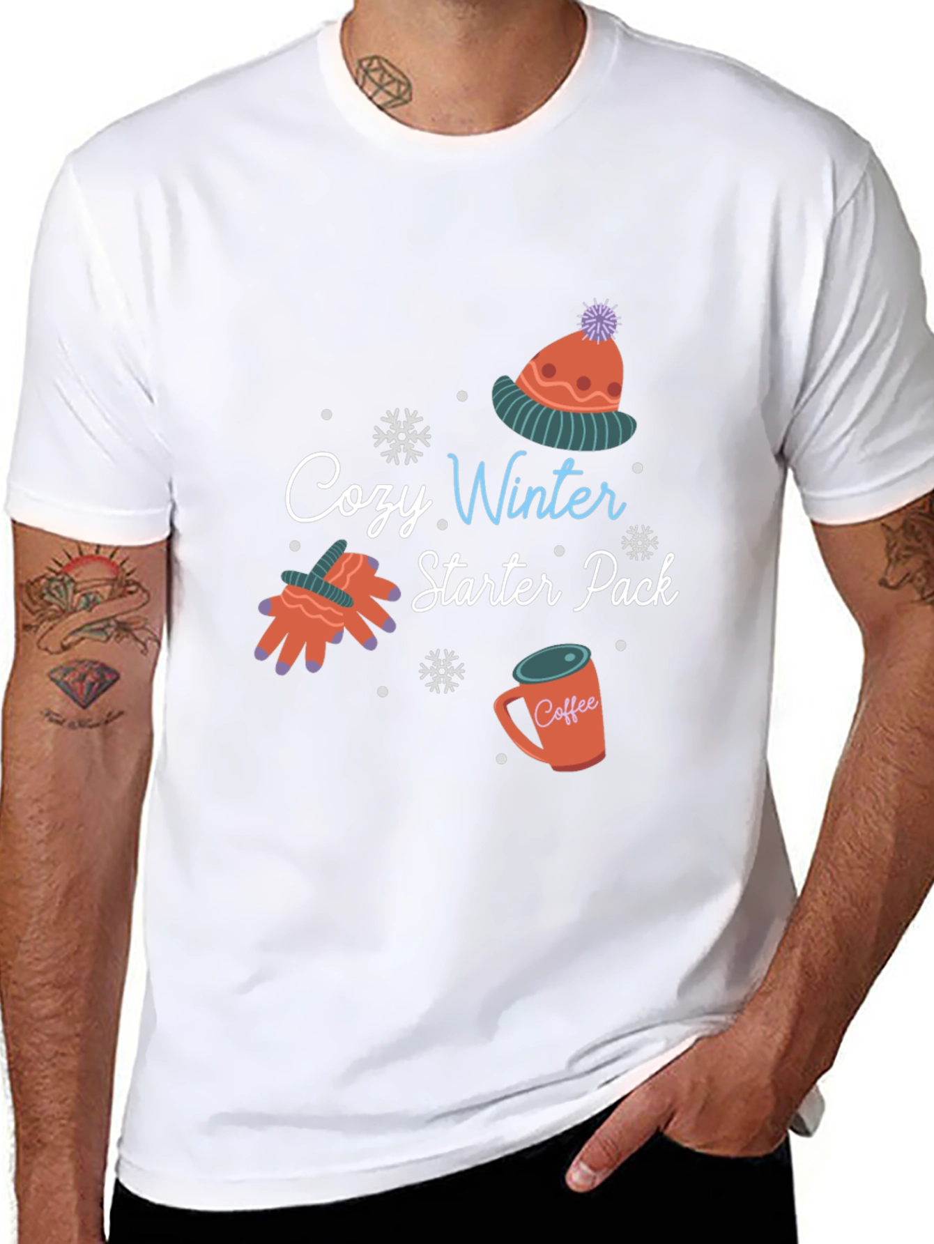 Cozy Winter Starter Pack Graphic Tee