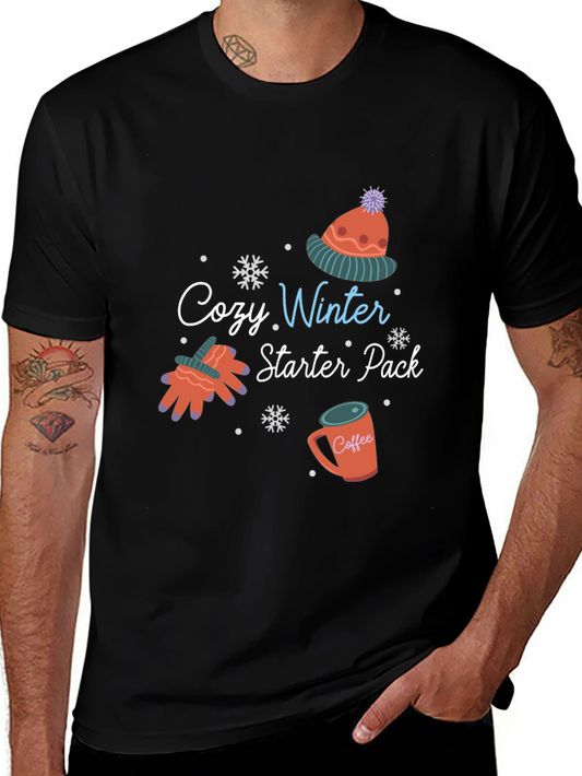 Cozy Winter Starter Pack Graphic Tee