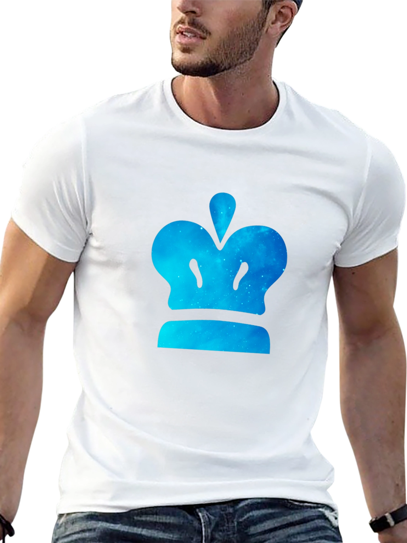 Celestial Crown Black T-Shirt