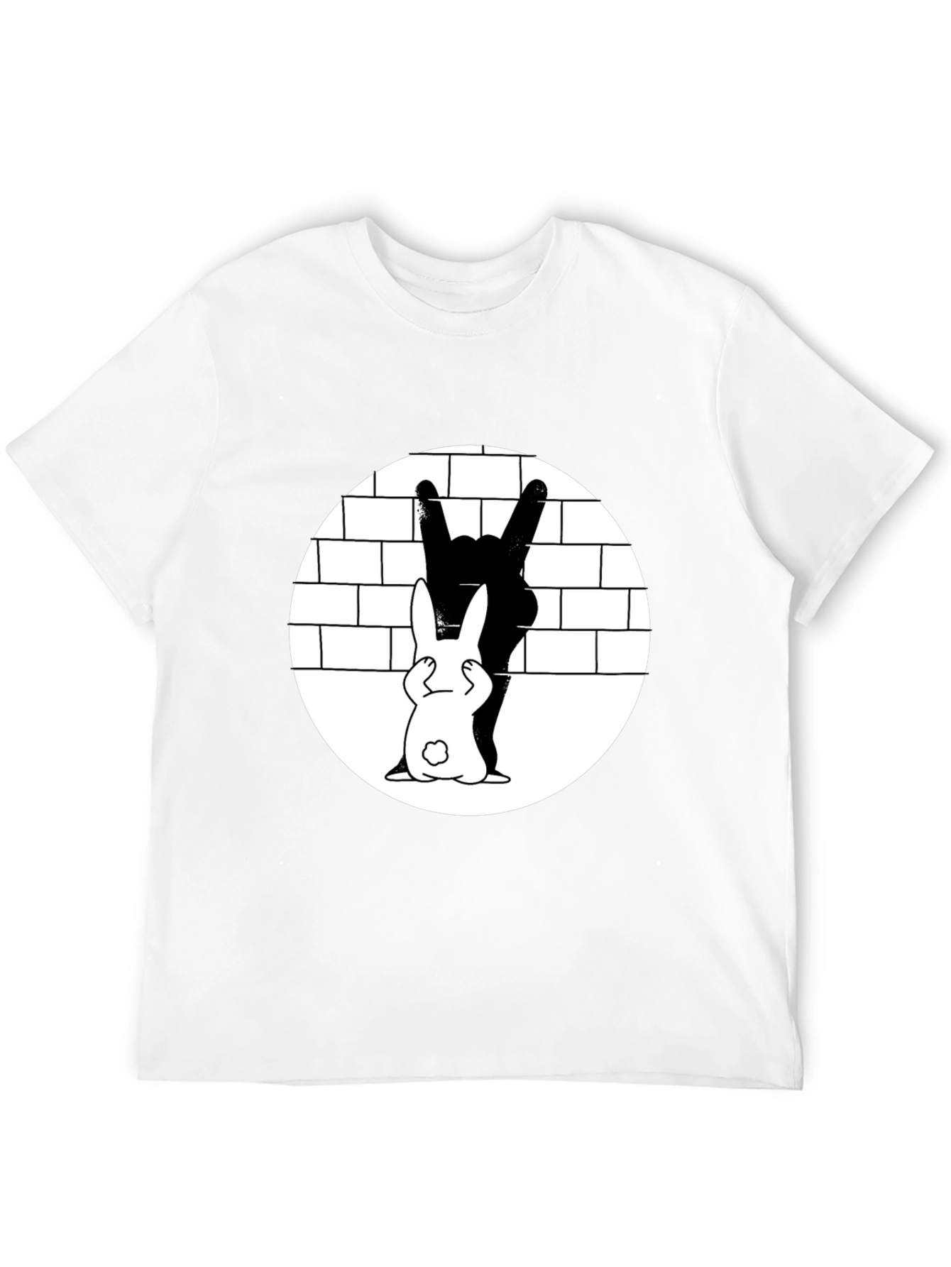 Rabbit Rocker T-Shirt - Fun Graphic Tee