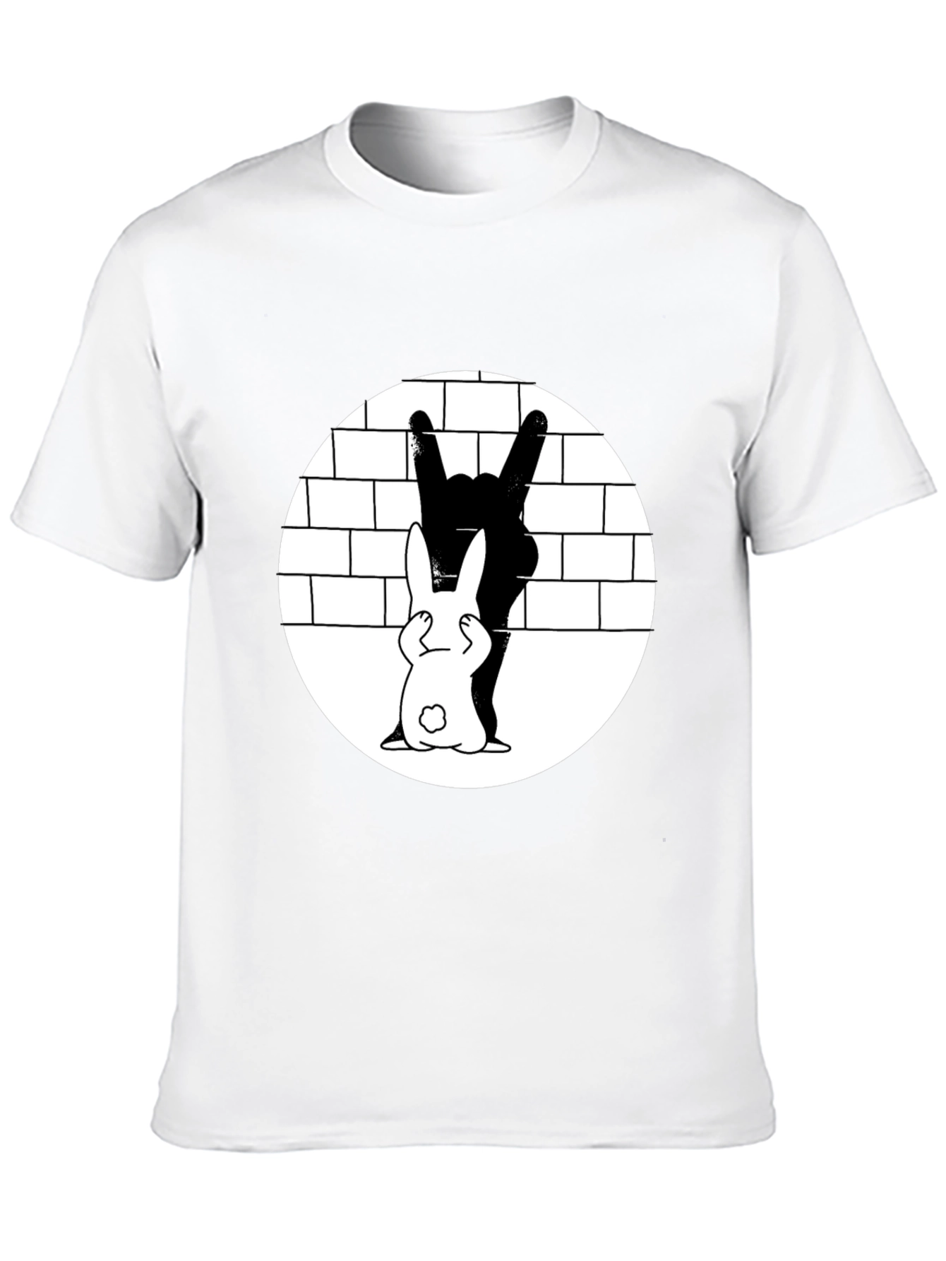 Rabbit Rocker T-Shirt - Fun Graphic Tee