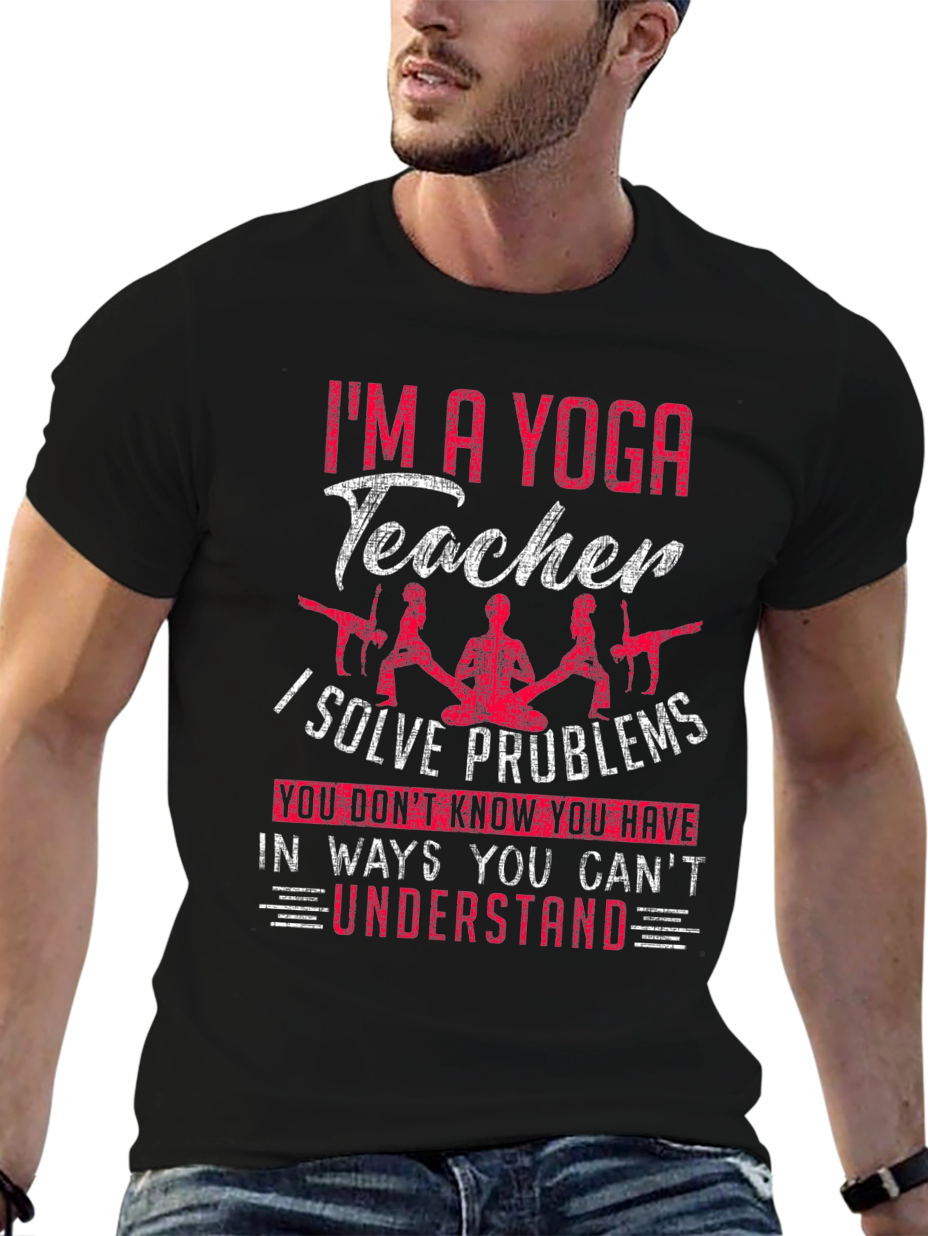 Yoga Teacher Graphic T-Shirt