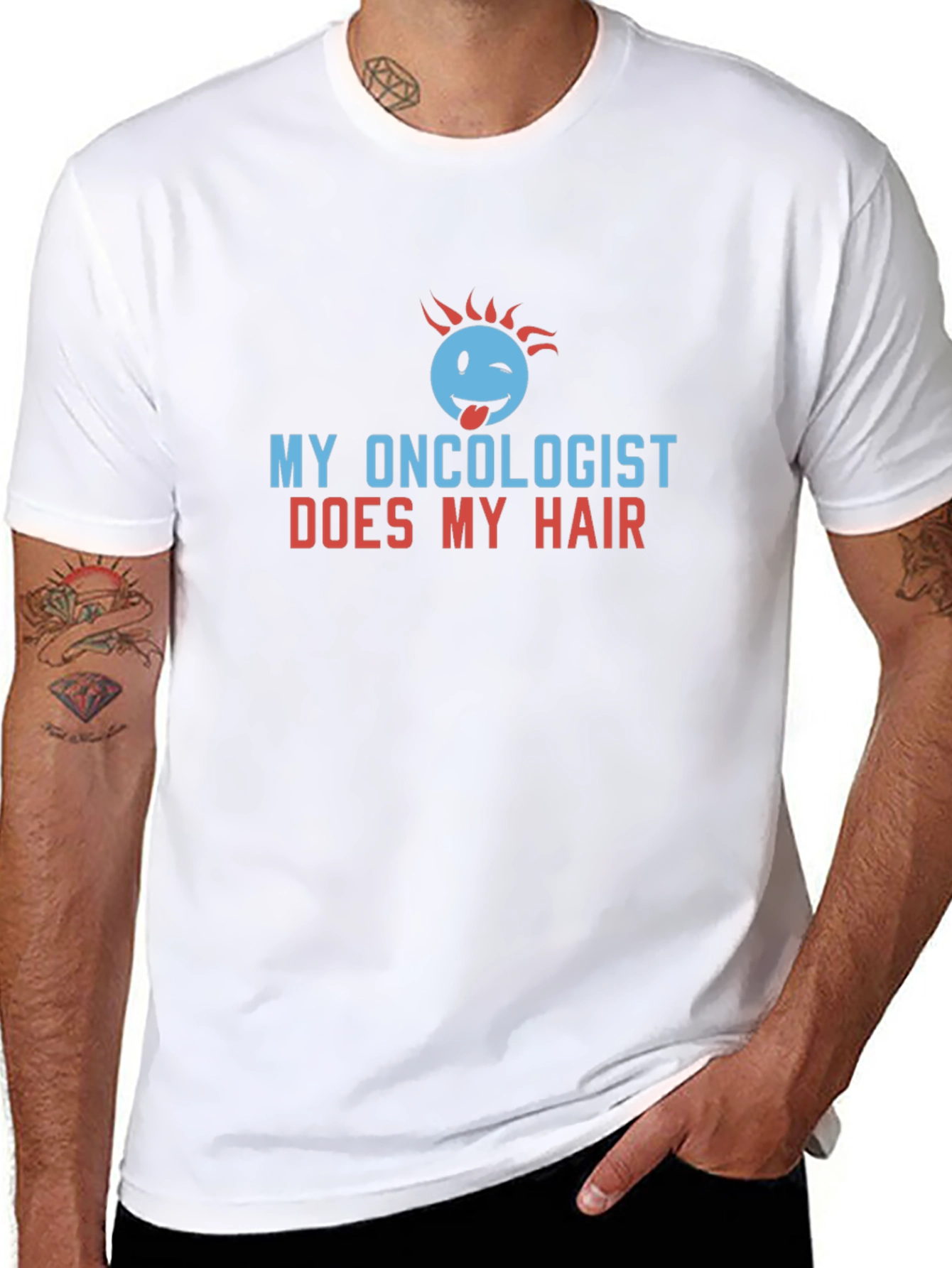 My Oncologist Does My Hair Funny T-Shirt