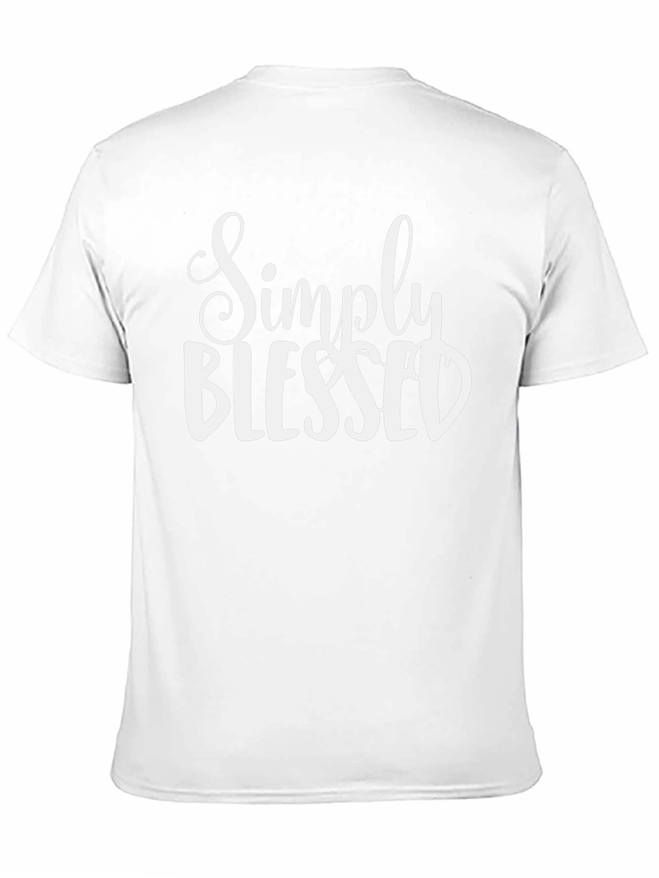 Simply Blessed Black T-Shirt