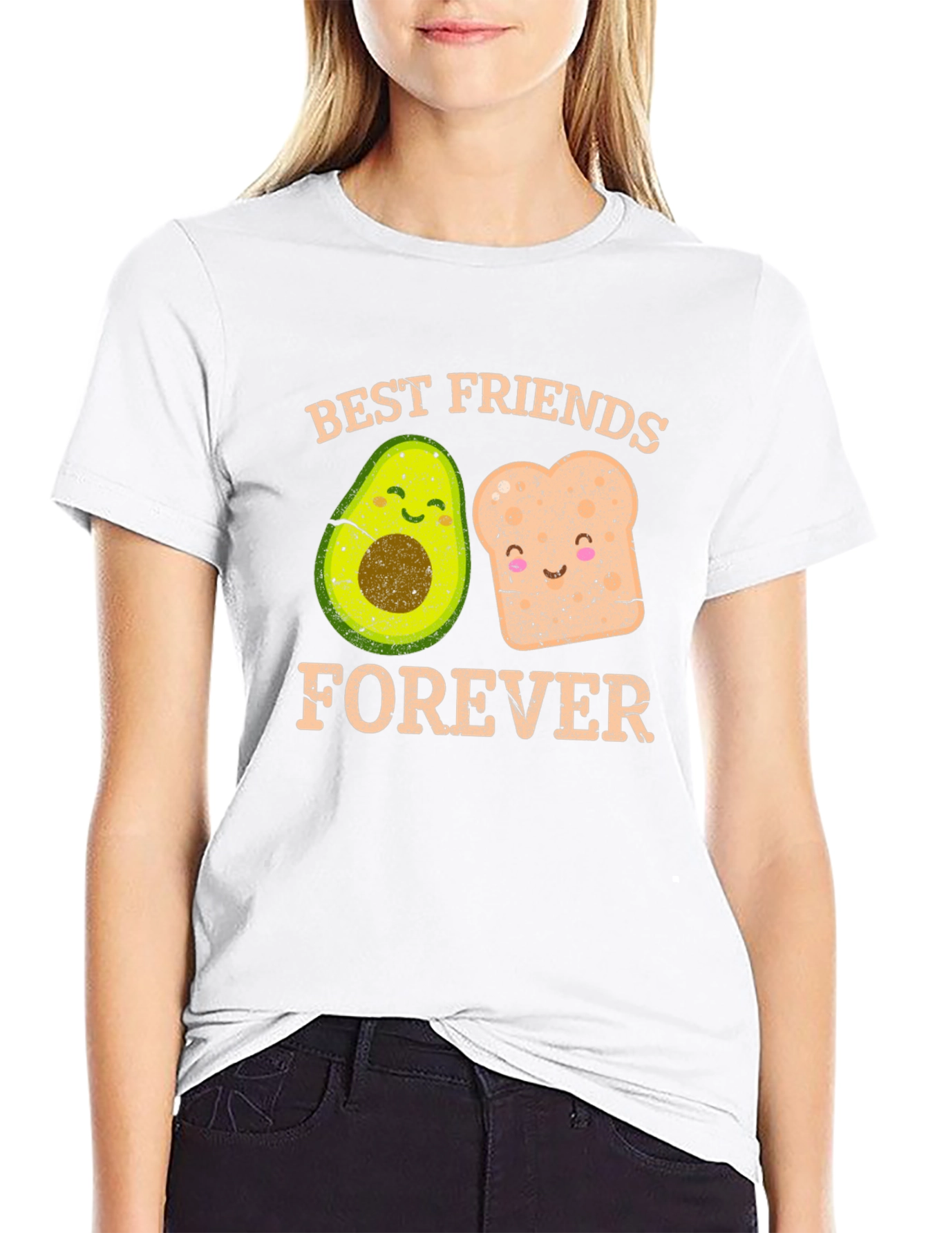 Best Friends Forever Avocado and Toast Graphic Tee