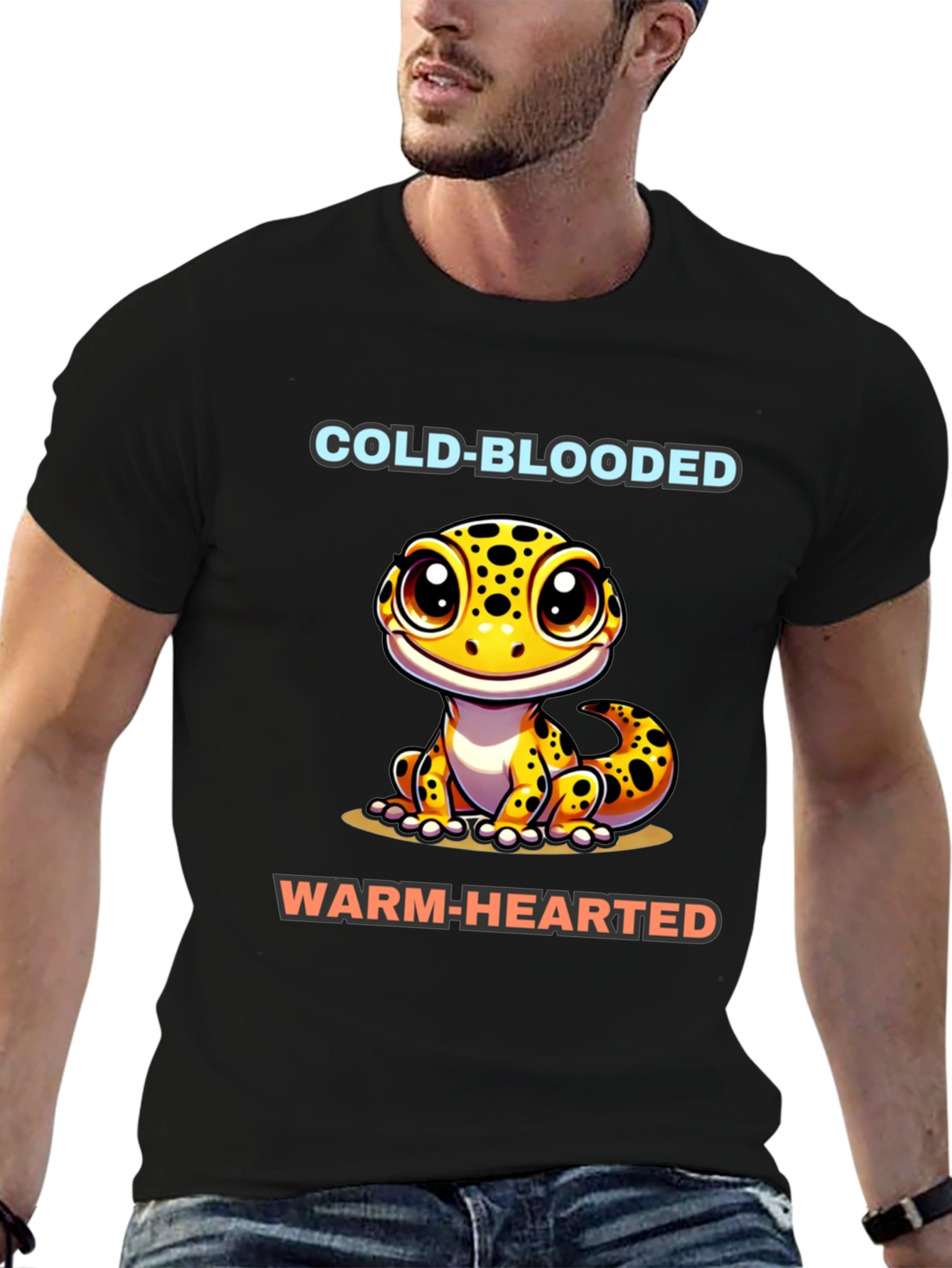 Cold-Blooded Warm-Hearted Gecko T-Shirt
