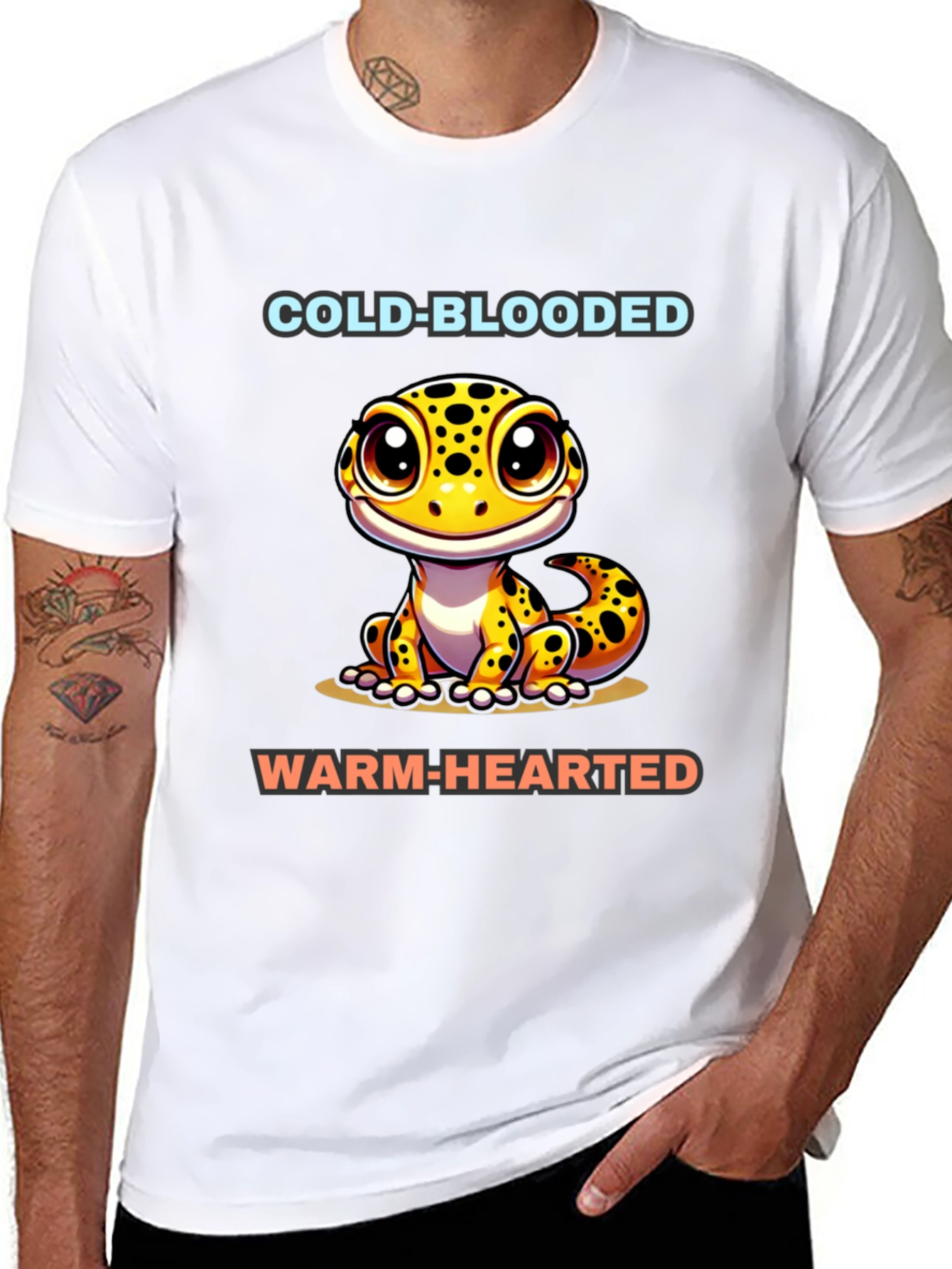 Cold-Blooded Warm-Hearted Gecko T-Shirt