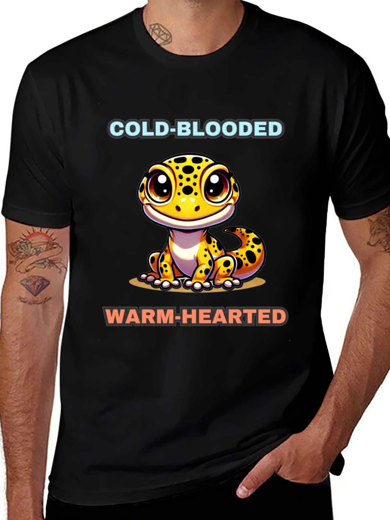 Cold-Blooded Warm-Hearted Gecko T-Shirt