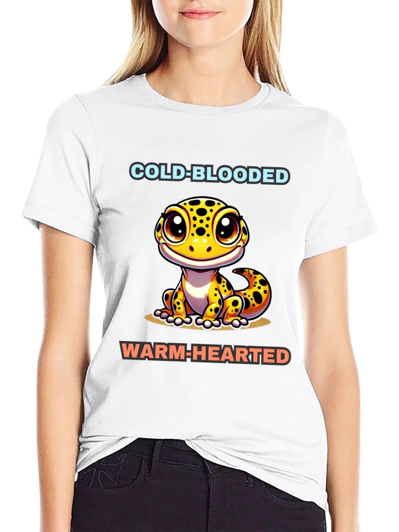 Cold-Blooded Warm-Hearted Gecko T-Shirt