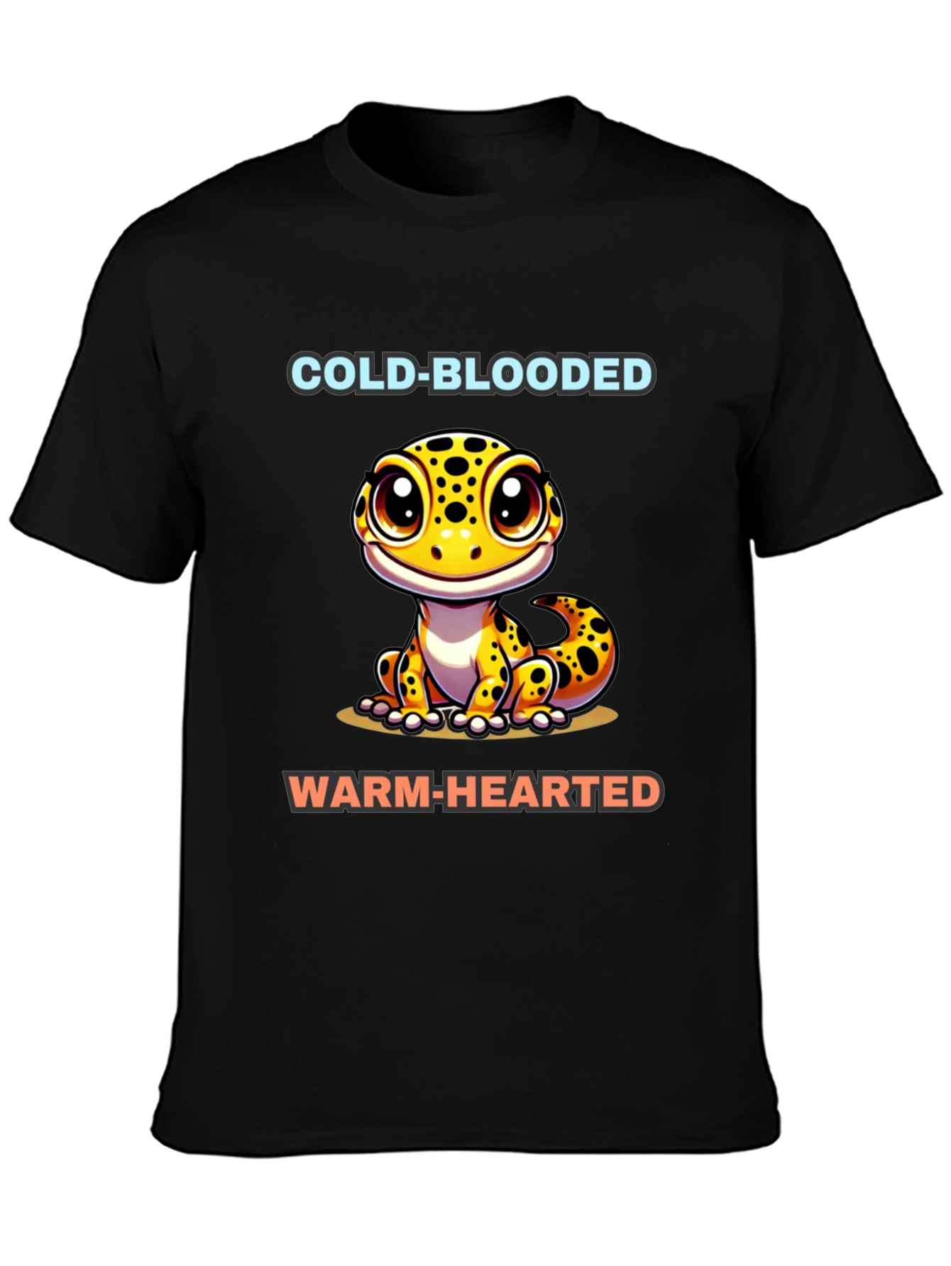 Cold-Blooded Warm-Hearted Gecko T-Shirt