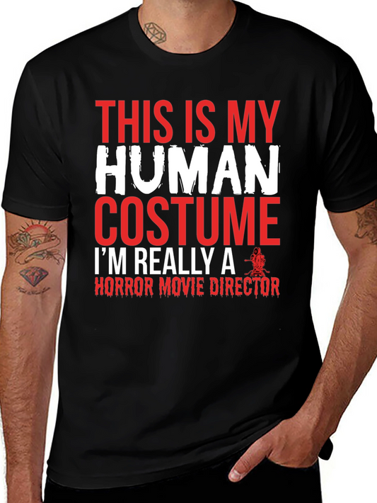 Horror Movie Director Human Costume T-Shirt
