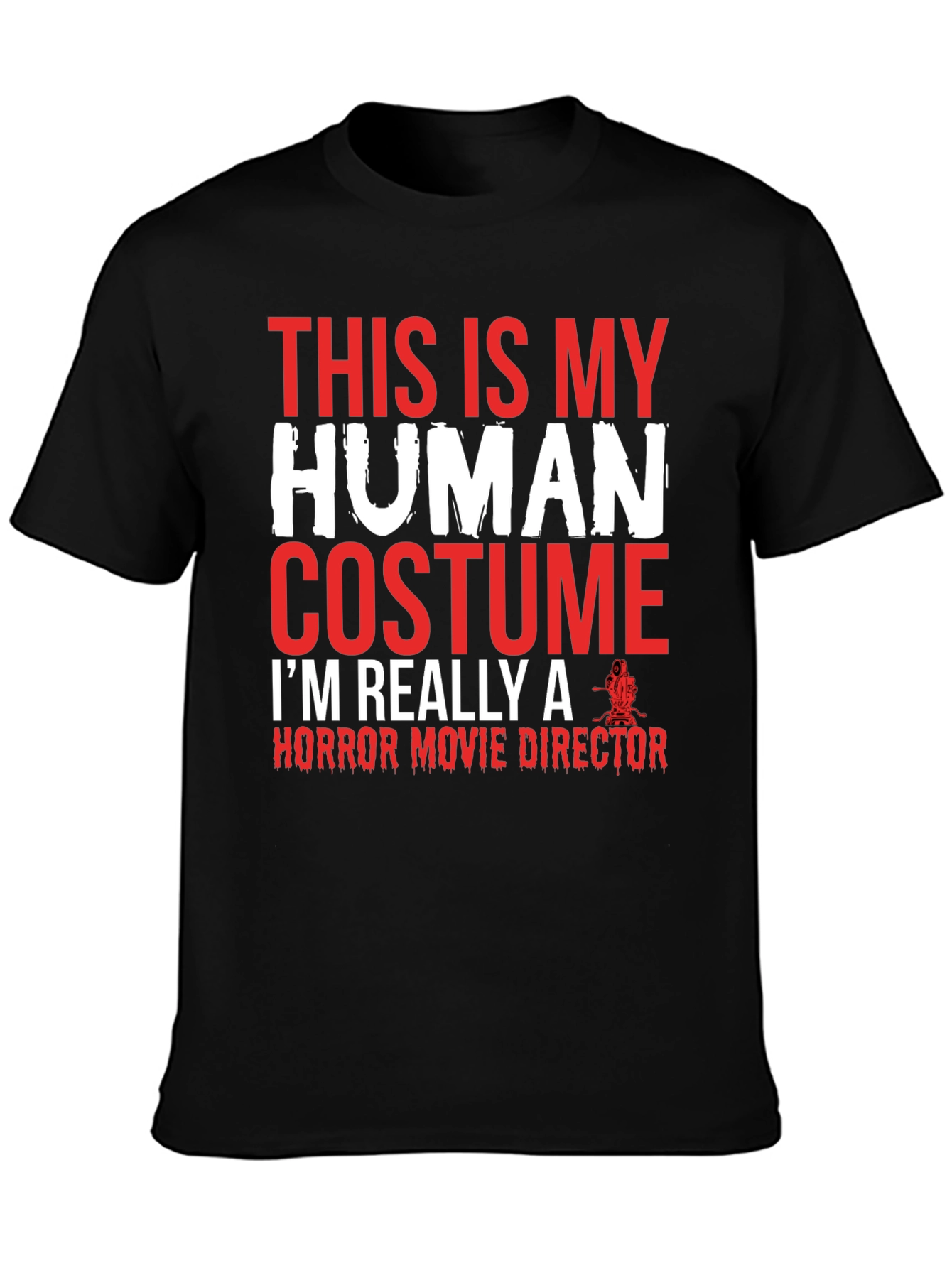 Horror Movie Director Human Costume T-Shirt